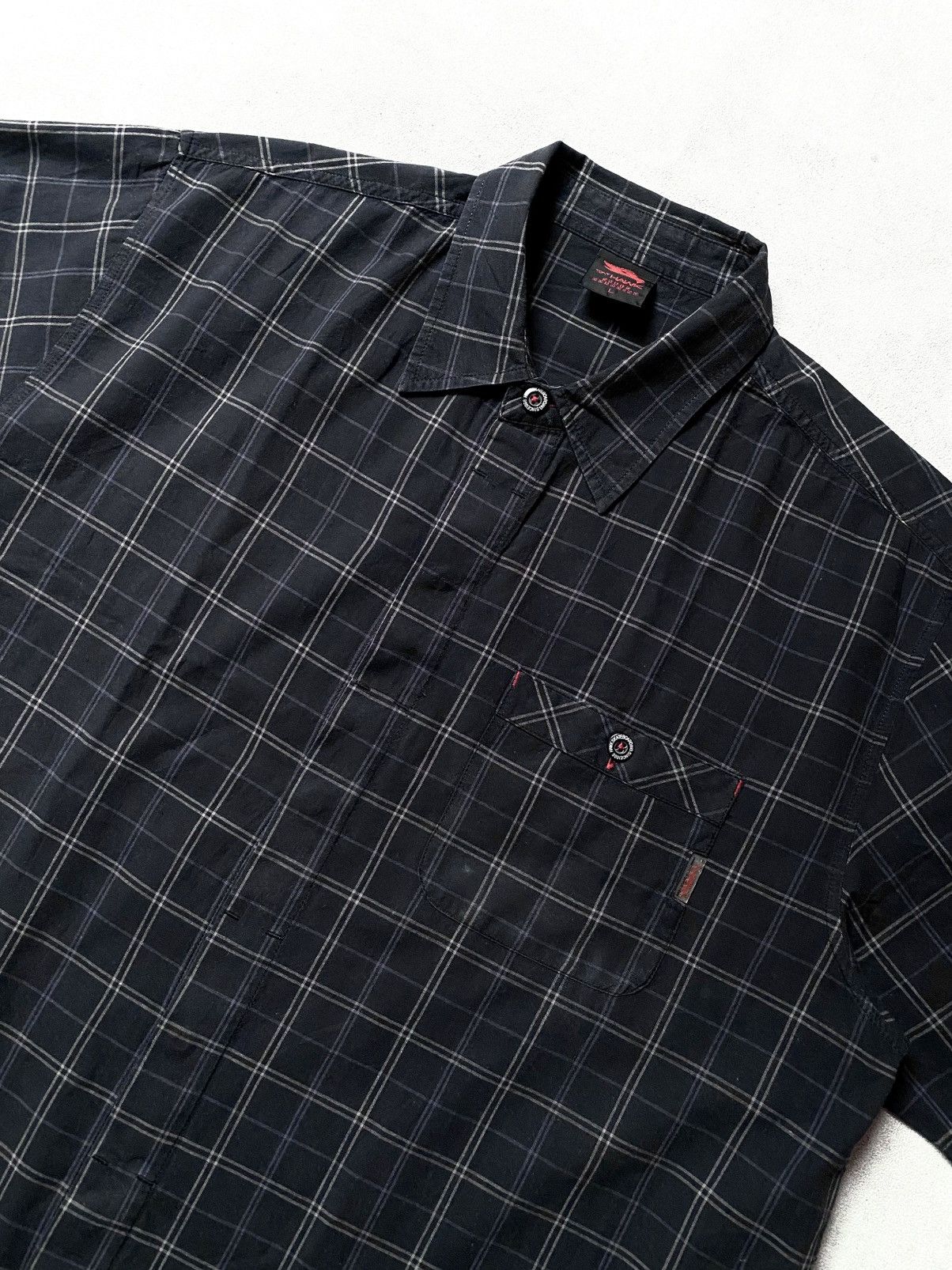 Tony Hawk Vintage Tony Hawk Plaid Shirt Button Size US L / EU 52-54 / 3 - 3 Thumbnail