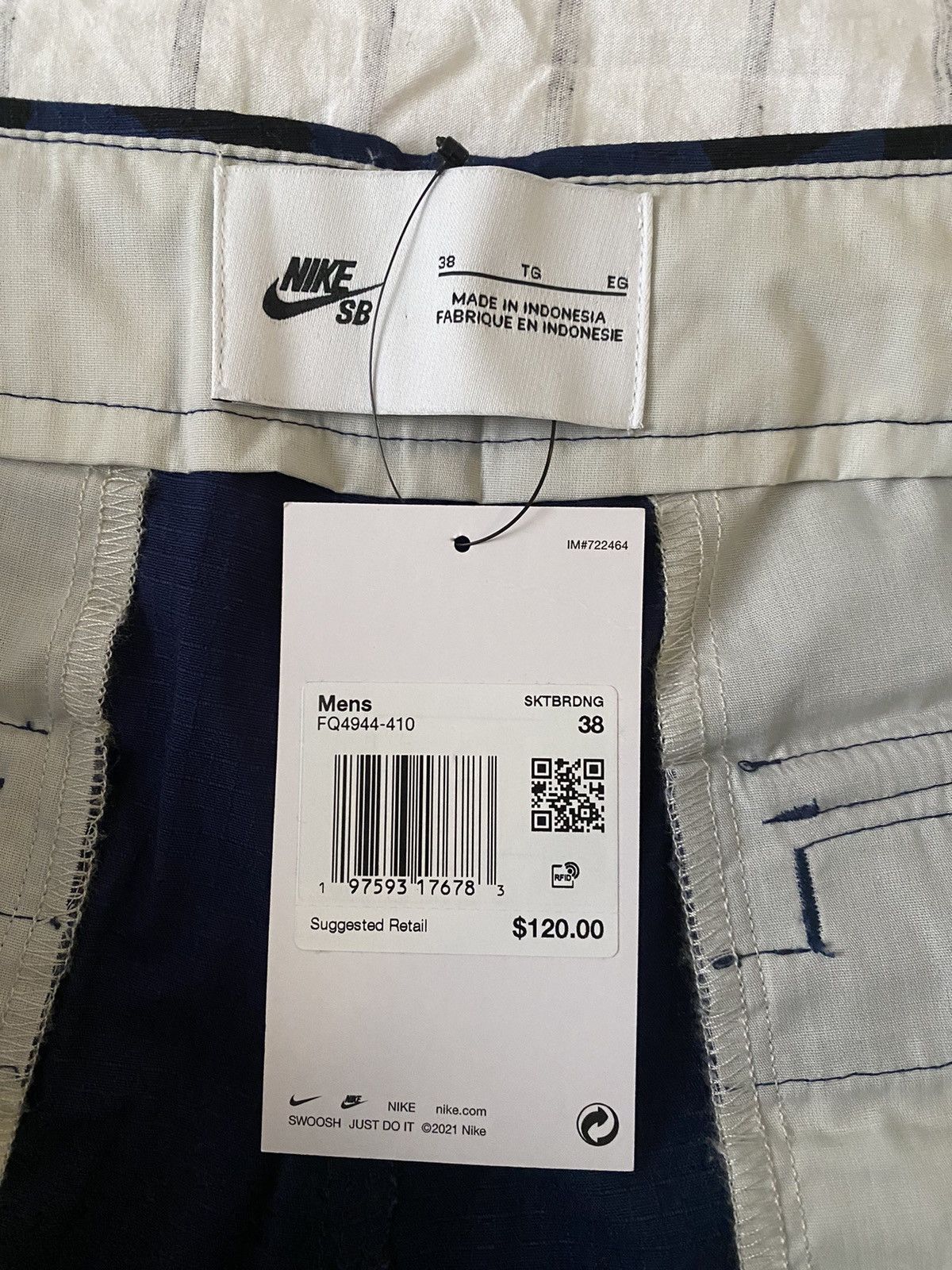 Nike Nike SB Kearny Allover Print Cargo Pant Sz S8 NWT Size US 38 / EU 54 - 11 Thumbnail
