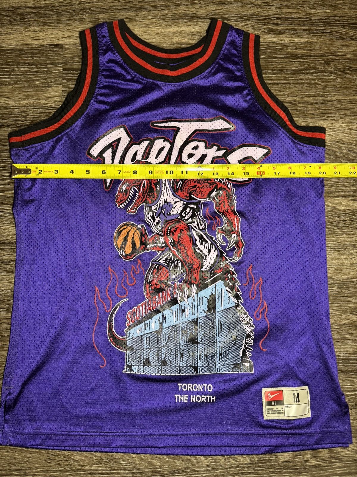 NBA × Warren Lotas Toronto Raptors x Warren Lotas Jersey Size US M / EU 48-50 / 2 - 2 Thumbnail