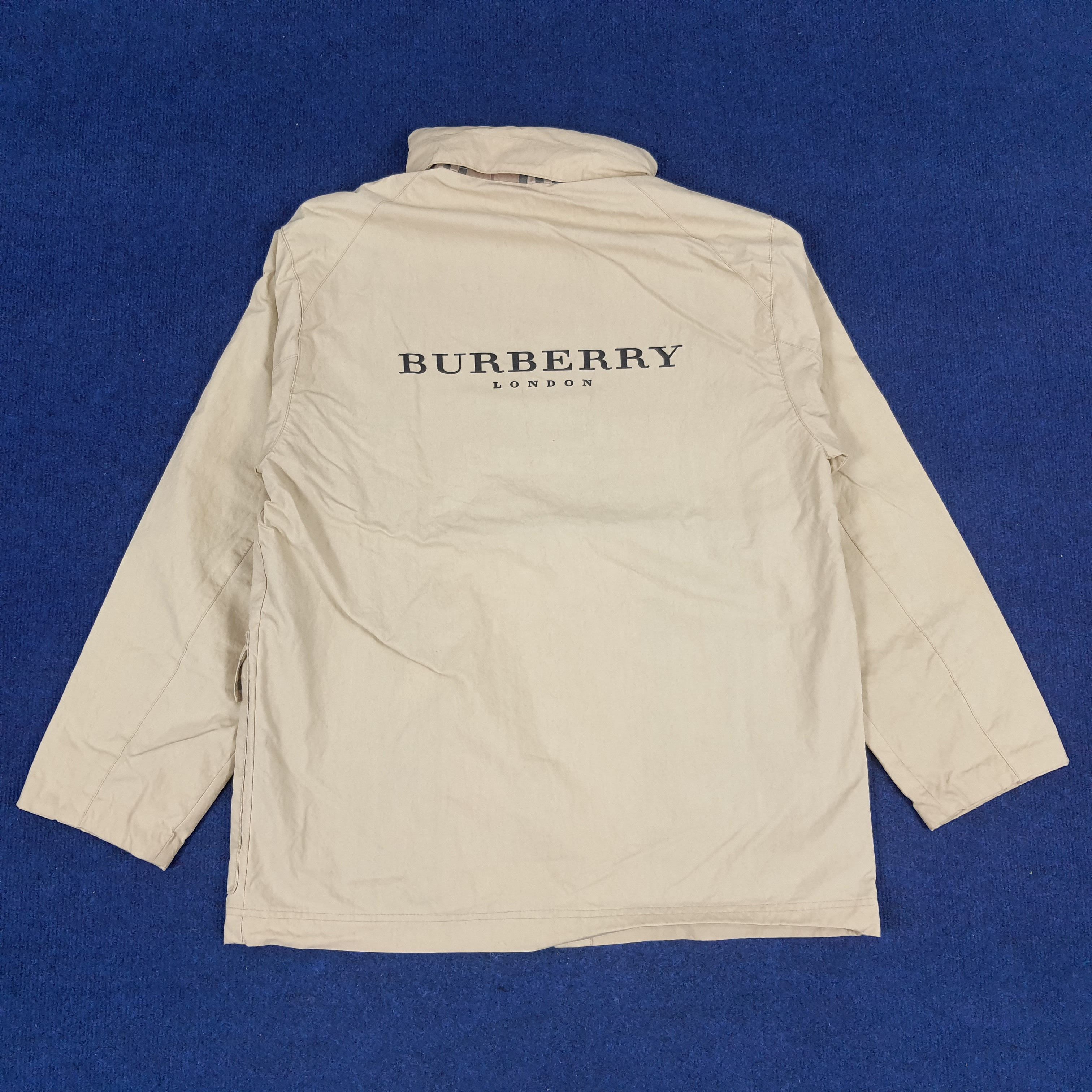 Burberry × Vintage Vintage Burberry London Custom Spell Out Jacket Size US M / EU 48-50 / 2 - 1 Thumbnail