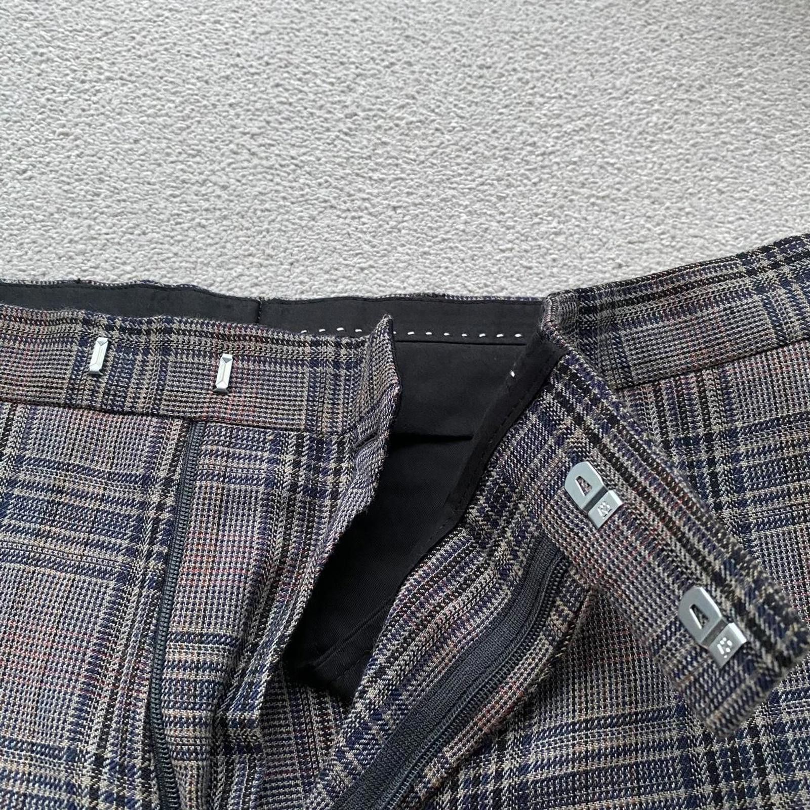 Dries Van Noten Dries Van Noten Plaid Trousers. Size US 30 / EU 46 - 3 Thumbnail
