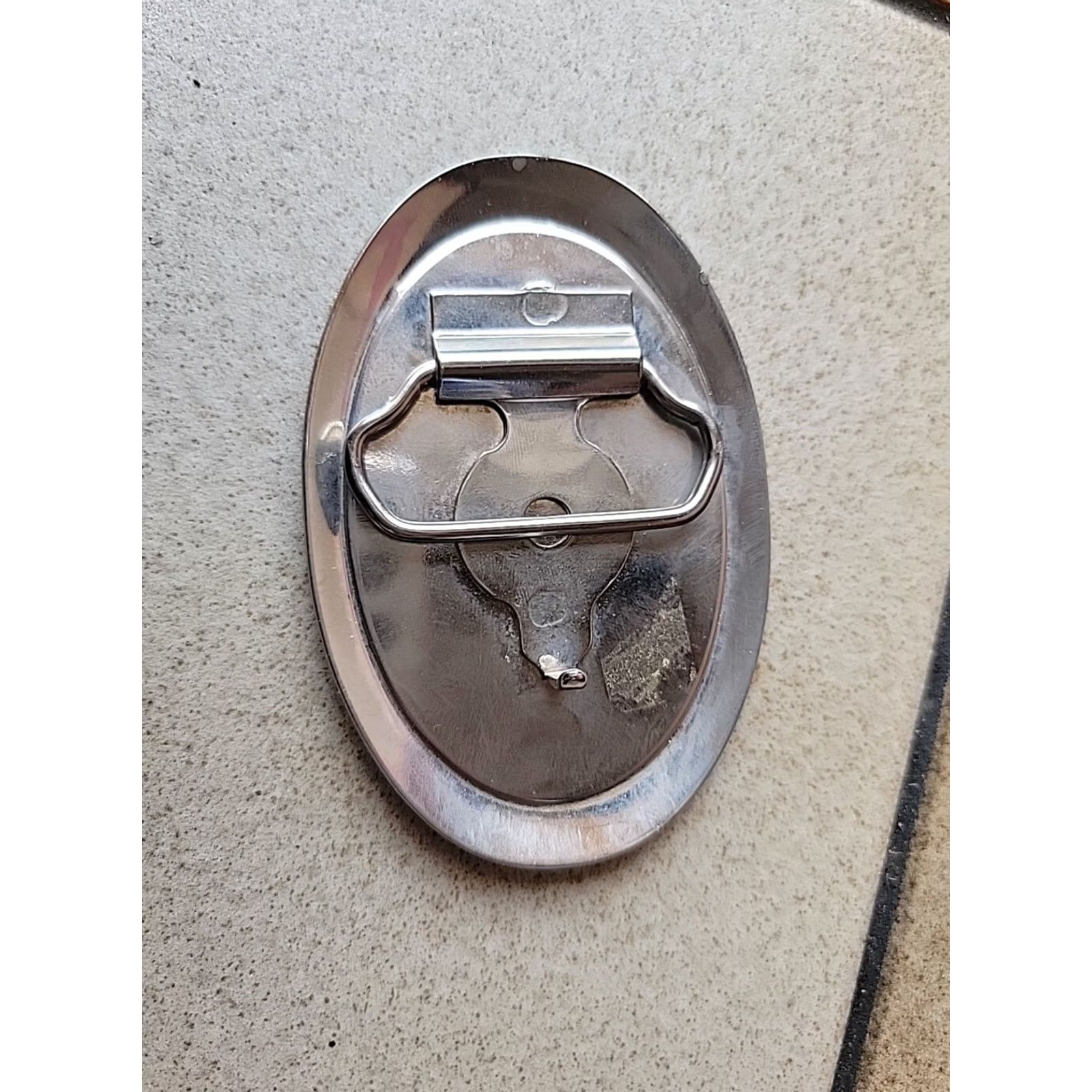 Vintage VINTAGE PRR Pennsylvania Railroad Branded Belt Buckle Logo Metal Red Green Enamel 1980s Vehicles/Transportation Mens Womens Boys Girls Size ONE SIZE - 3 Thumbnail