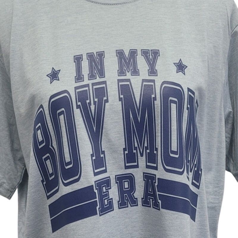 Next Level Hand Printed Womens Large In My Mom Era Short Sleeve Shirt Size L / US 10 / IT 46 - 2 Thumbnail