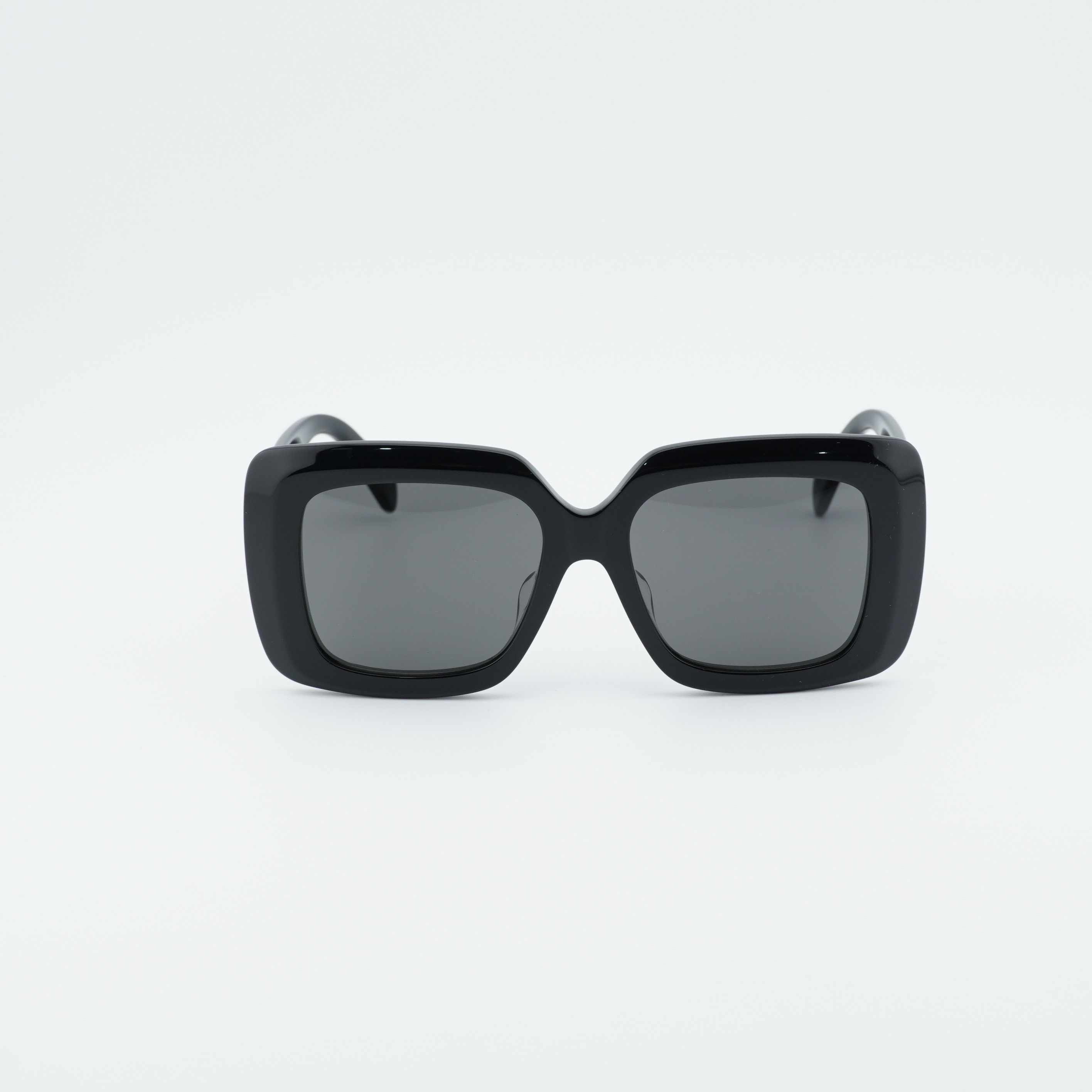 Celine Celine CL40263F 01A Sunglasses Black Square Frame Size ONE SIZE - 6 Thumbnail