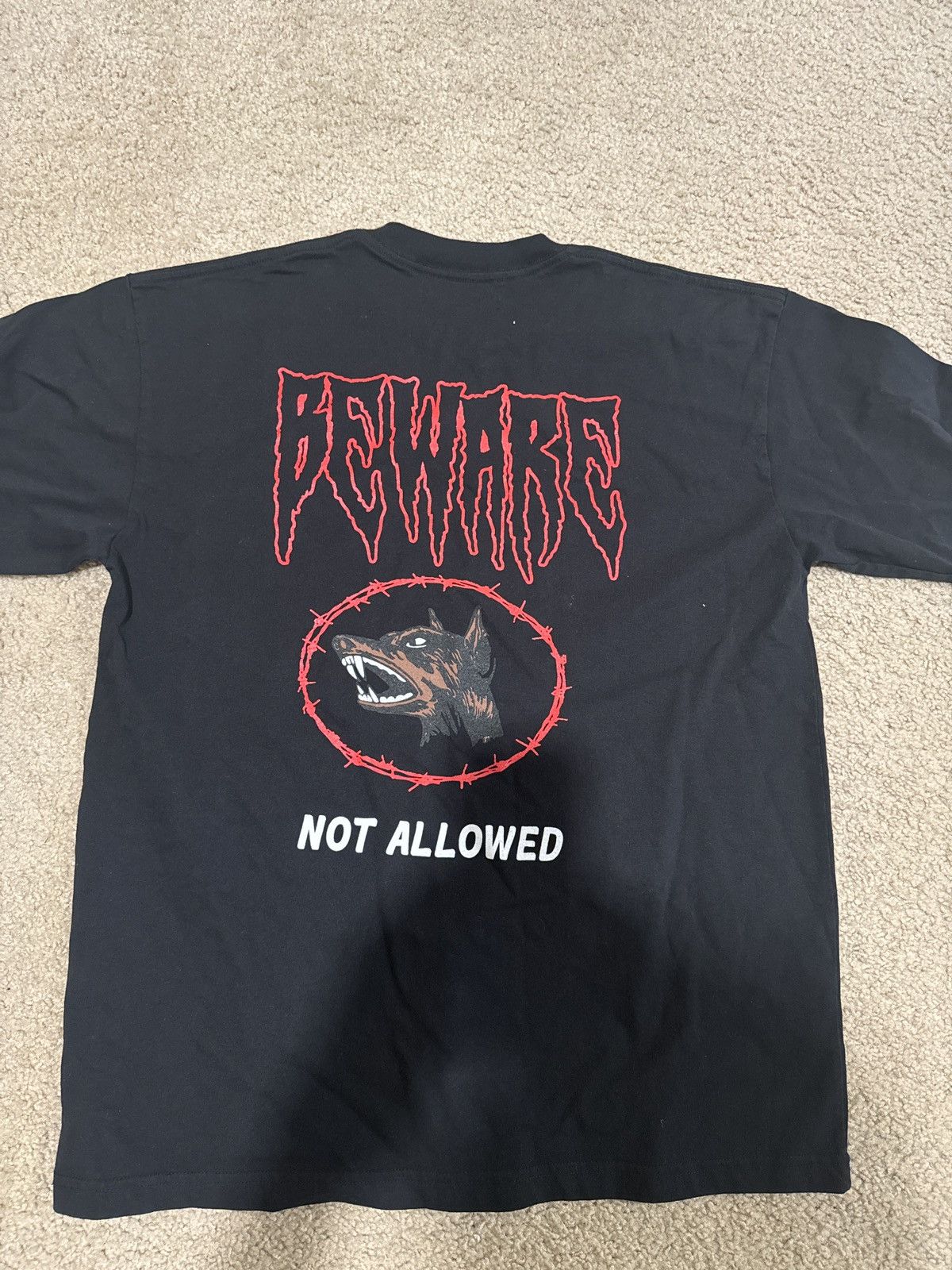 image of Tuff Crowd Pocket Tee in Black, Men's (Size Large)