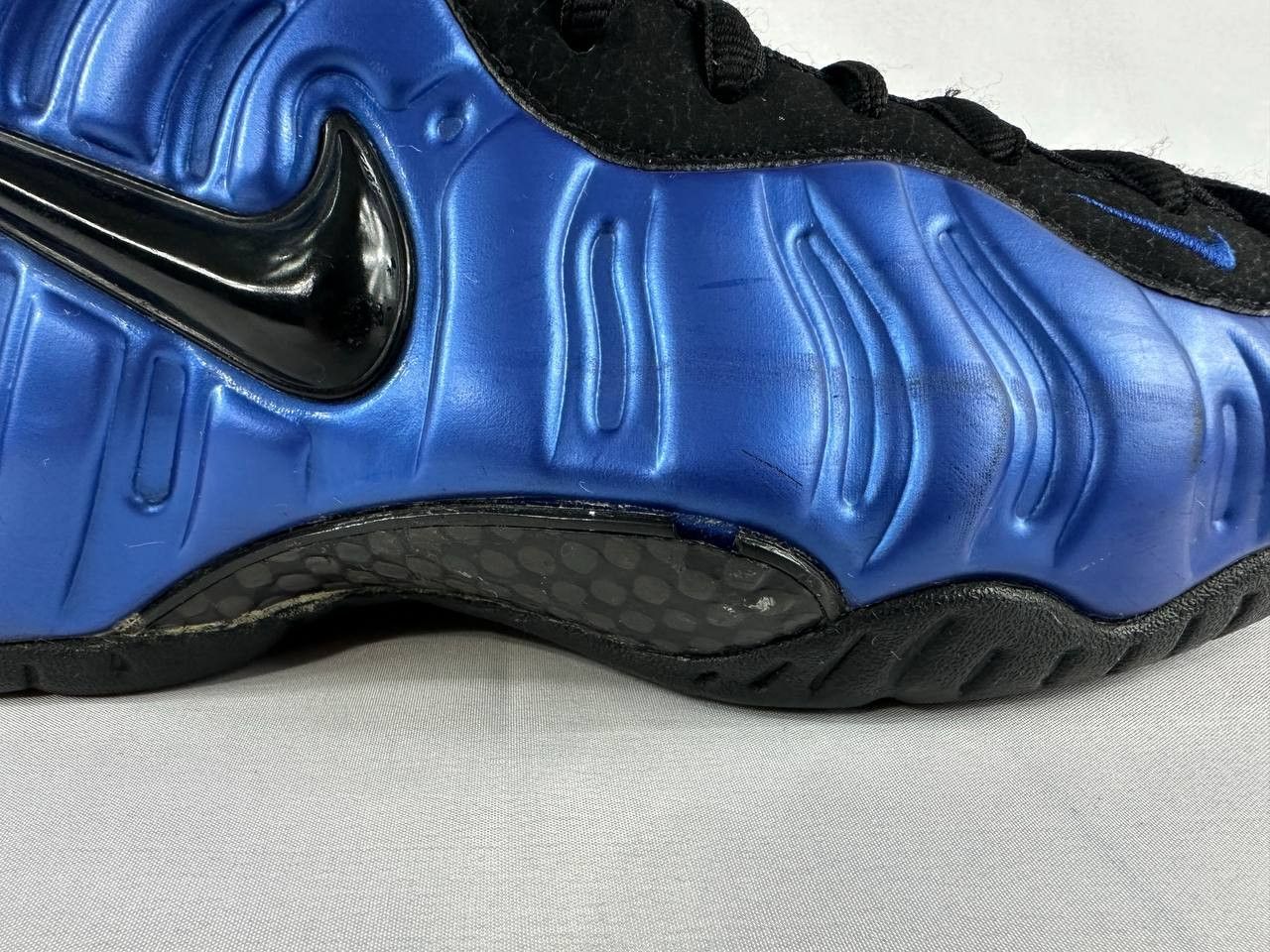 Nike Nike Foamposite Pro B Varsity Royal Black 2001 Shoes Size US 10.5 / EU 43-44 - 4 Thumbnail