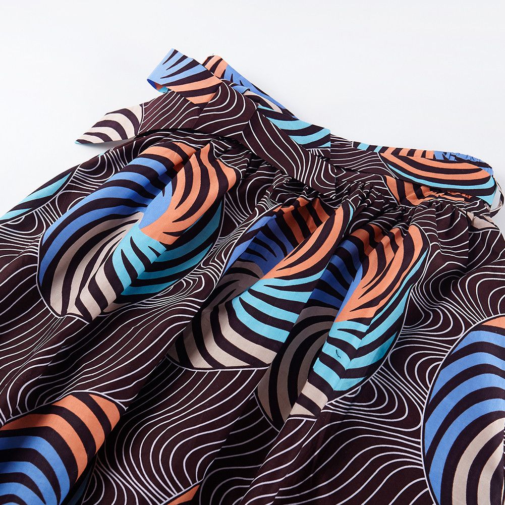 Other Wax Print Skirts Maxi Long Skirt Cotton Size 34" / US 12 / IT 48 - 2 Thumbnail