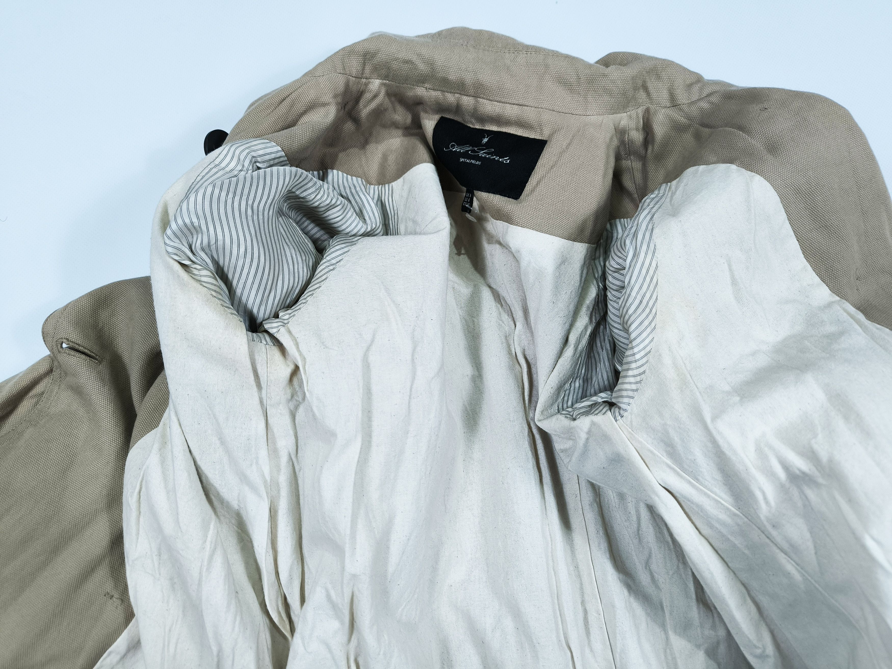 Allsaints AllSaints Leonda Double Breasted Trench Coat Size US 6 Size M / US 6-8 / IT 42-44 - 10 Thumbnail