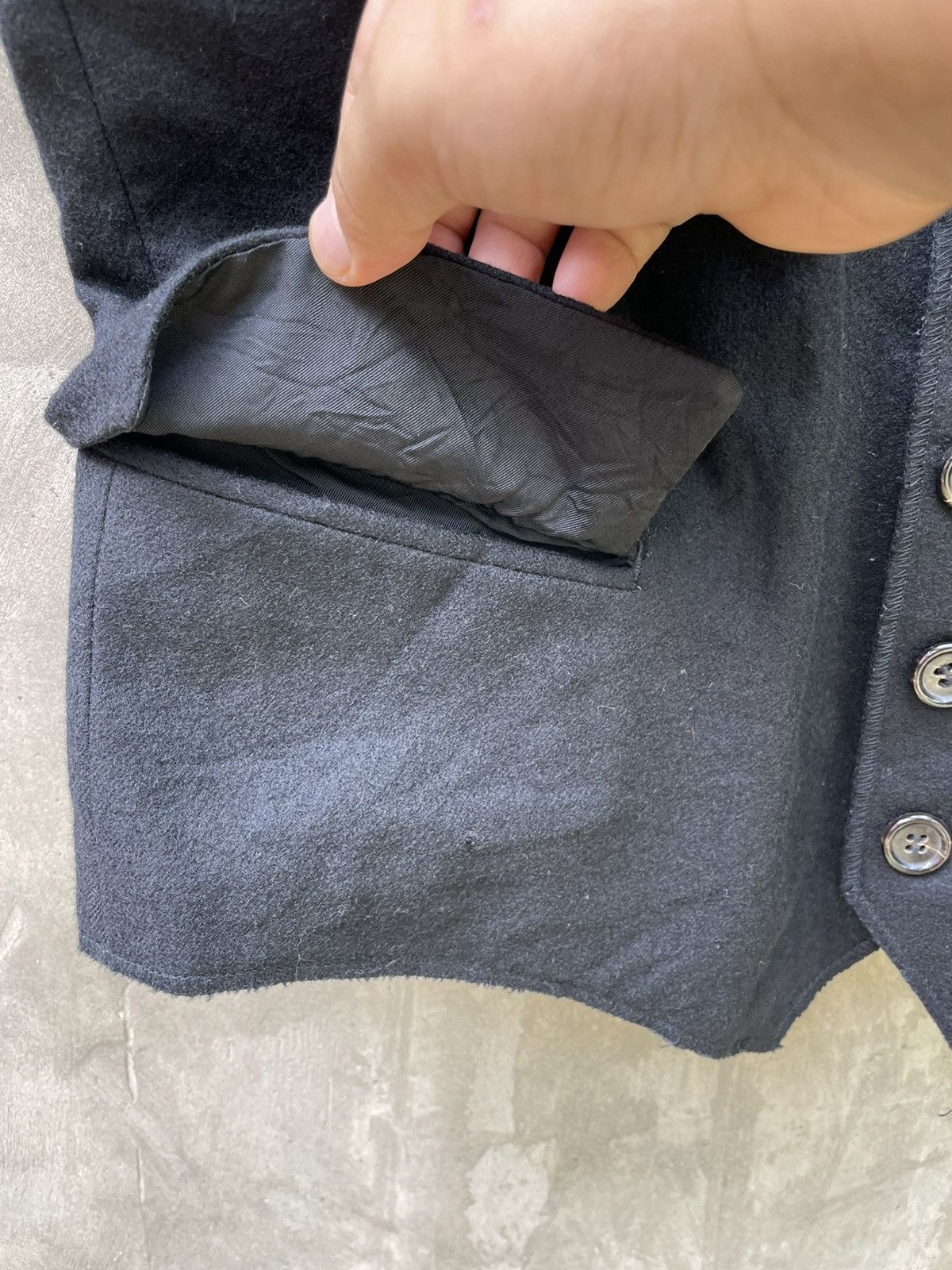 Comme des Garcons Comme Des Garçons Wool Tricot AD1992 Vest Size US M / EU 48-50 / 2 - 7 Thumbnail