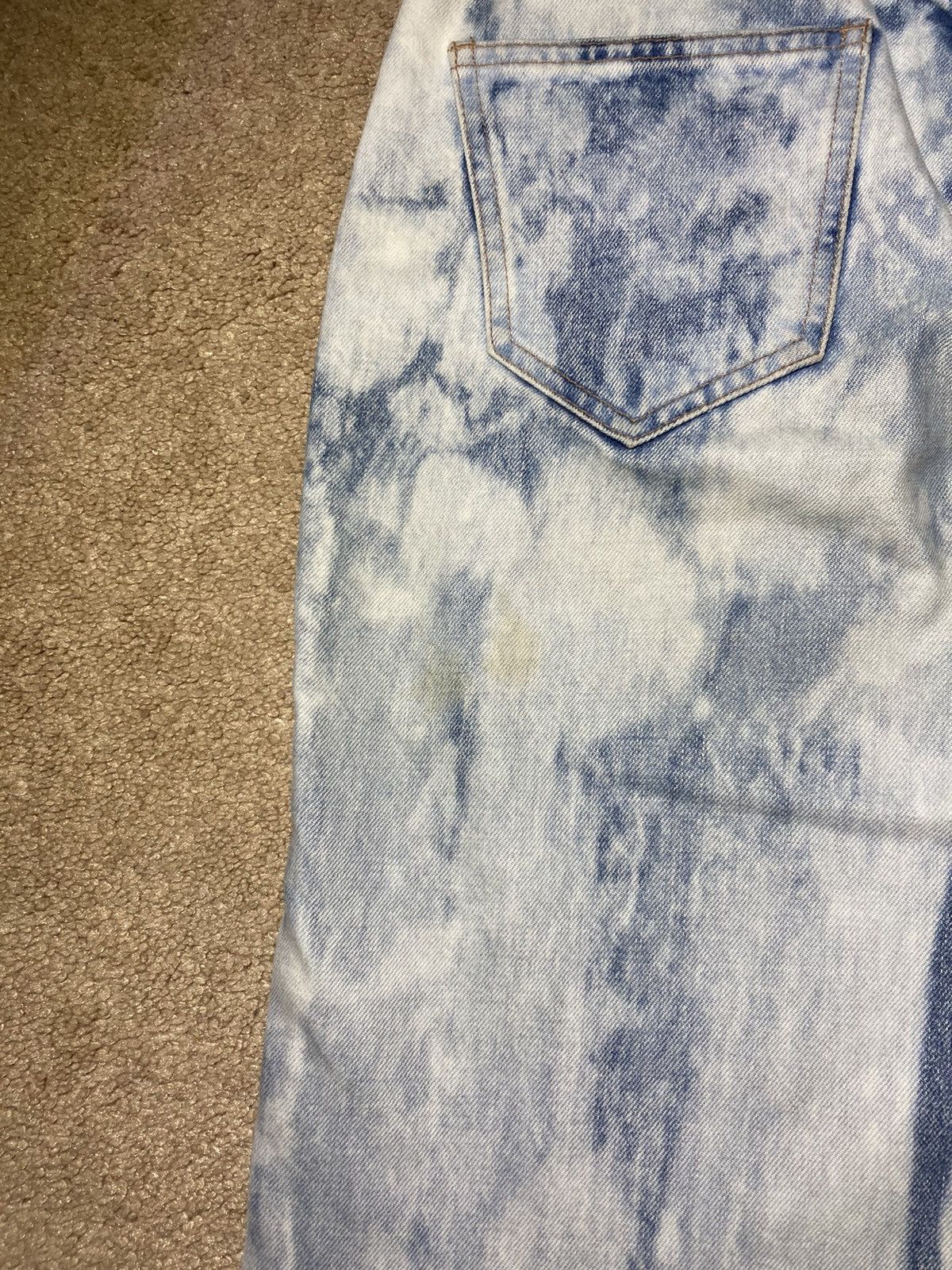 Celine × Hedi Slimane SS19 Celine Bleached Denim Jeans 27 Carrot 2019 Tie Dye Hedi Size US 27 - 11 Thumbnail
