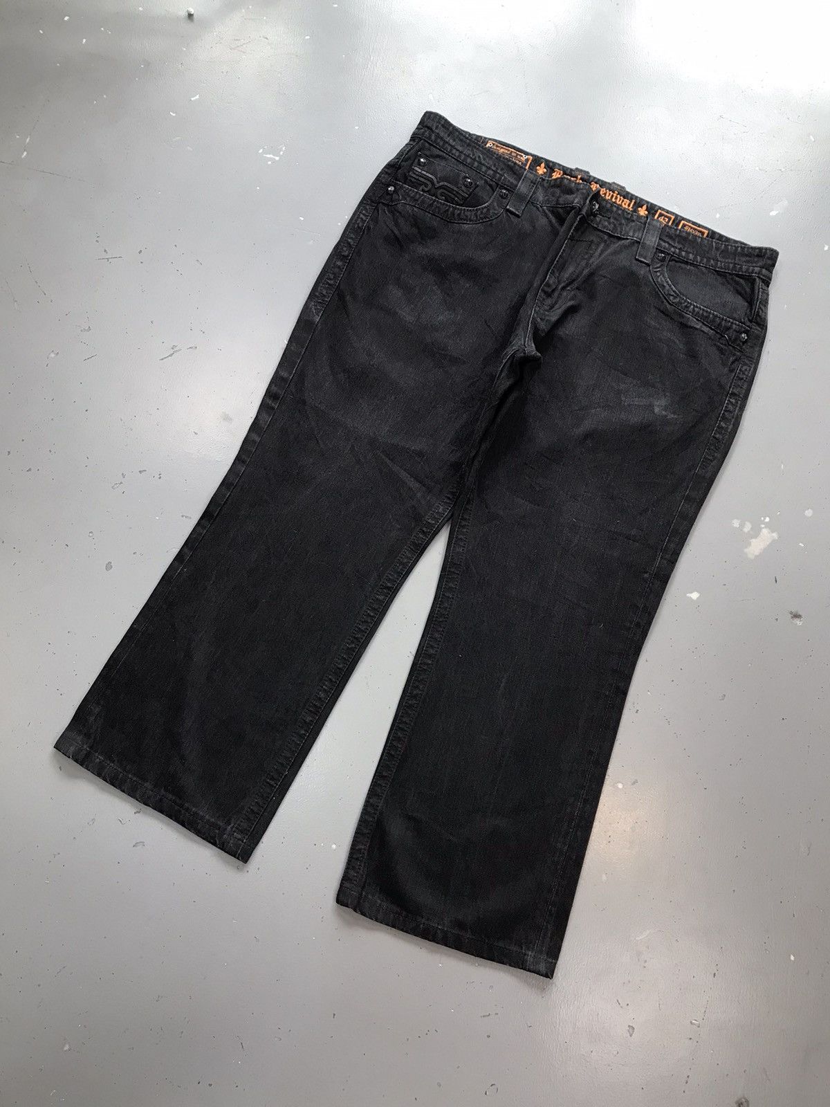 Rock Revival × Vintage Vintage rock revival embroidered denim Size US 44 / EU 60 - 3 Thumbnail