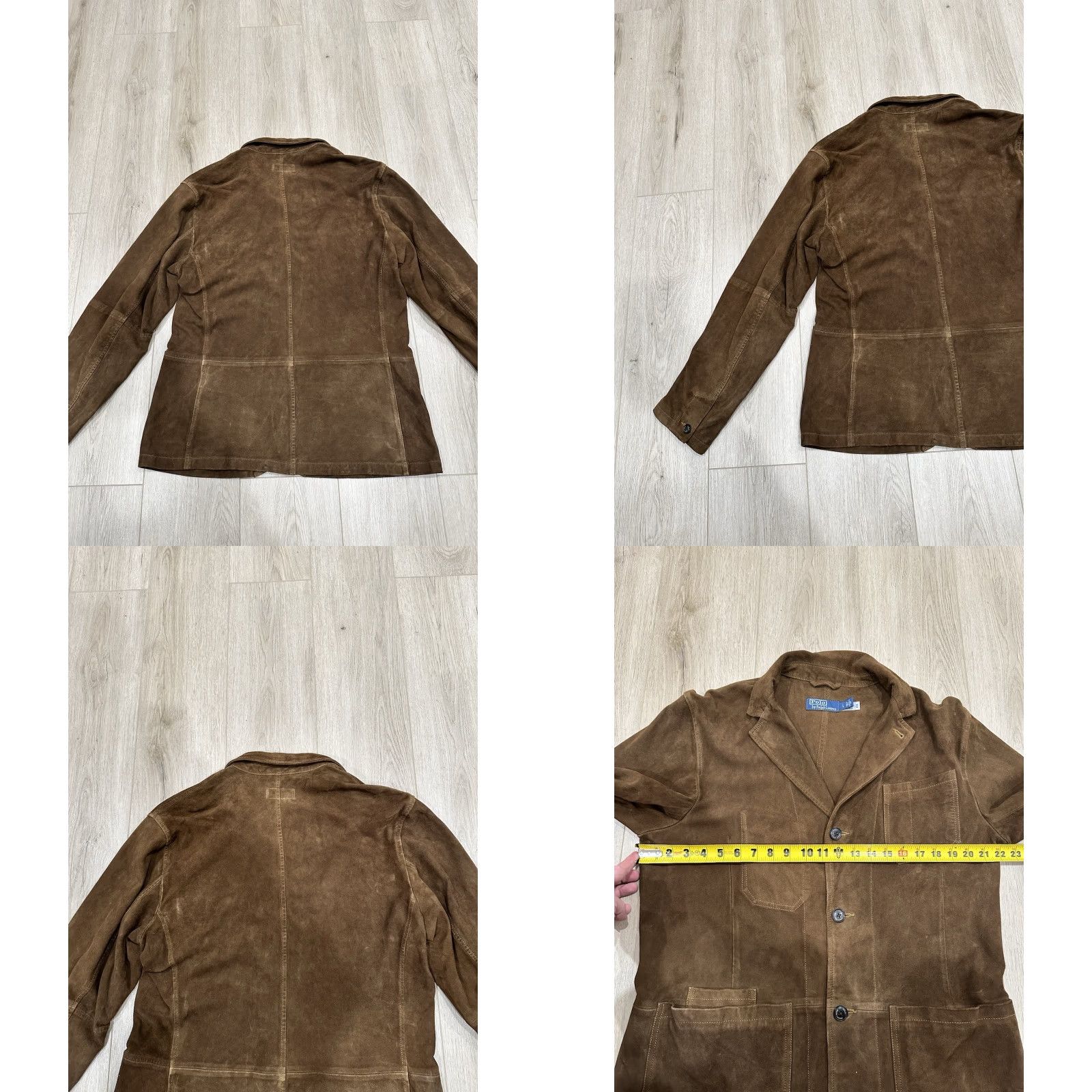 Polo Ralph Lauren Polo Ralph Lauren Goat Suede Utility Jacket Mens Brown Size Large Jacket Mens Brown Polo Ralph Lauren Goat Suede Utility Jacket Regular Size L Size US L / EU 52-54 / 3 - 10 Thumbnail