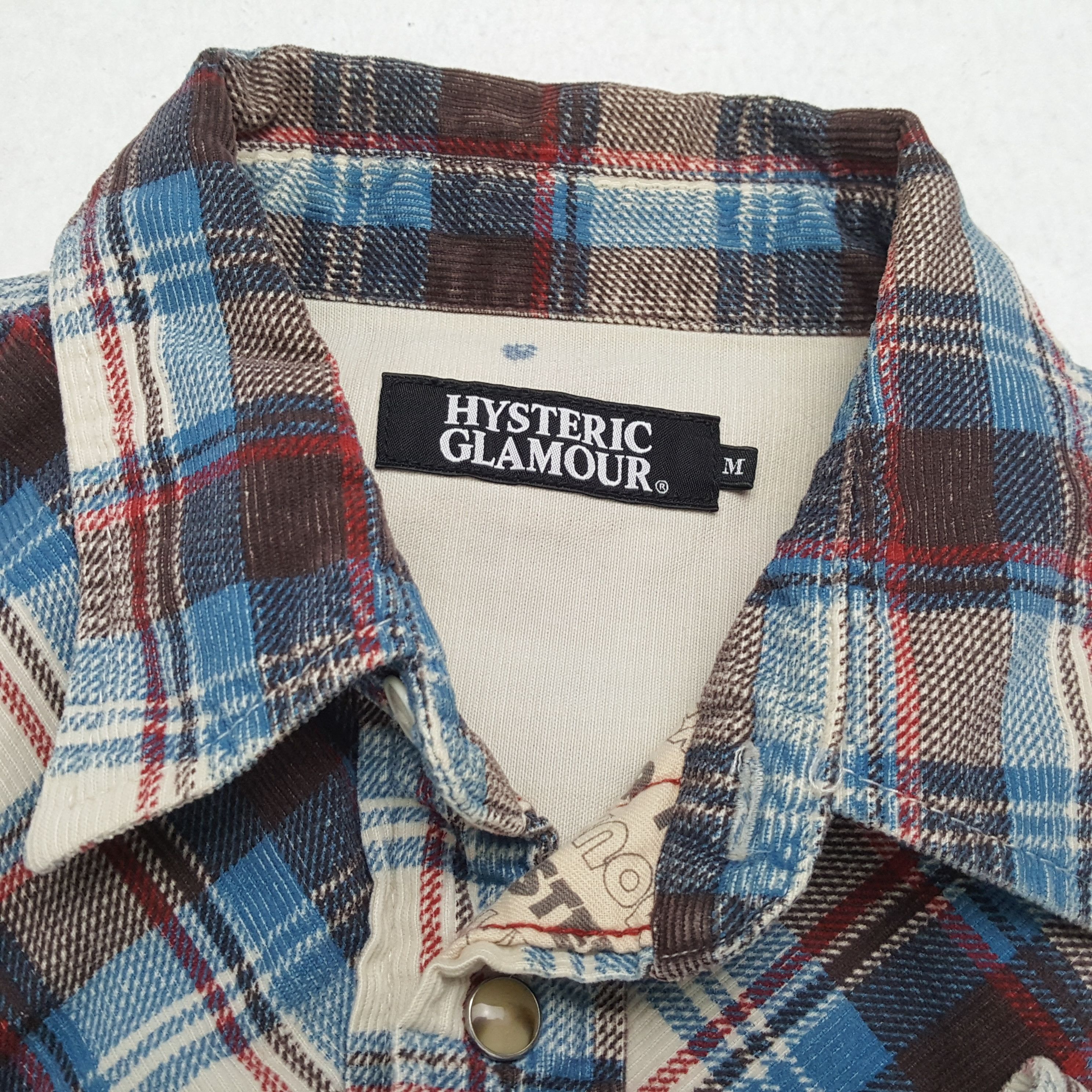 Hysteric Glamour × Japanese Brand × Vintage Vintage HYSTERIC GLAMOUR Japanese Fashion Brand Shirts Size US M / EU 48-50 / 2 - 10 Thumbnail