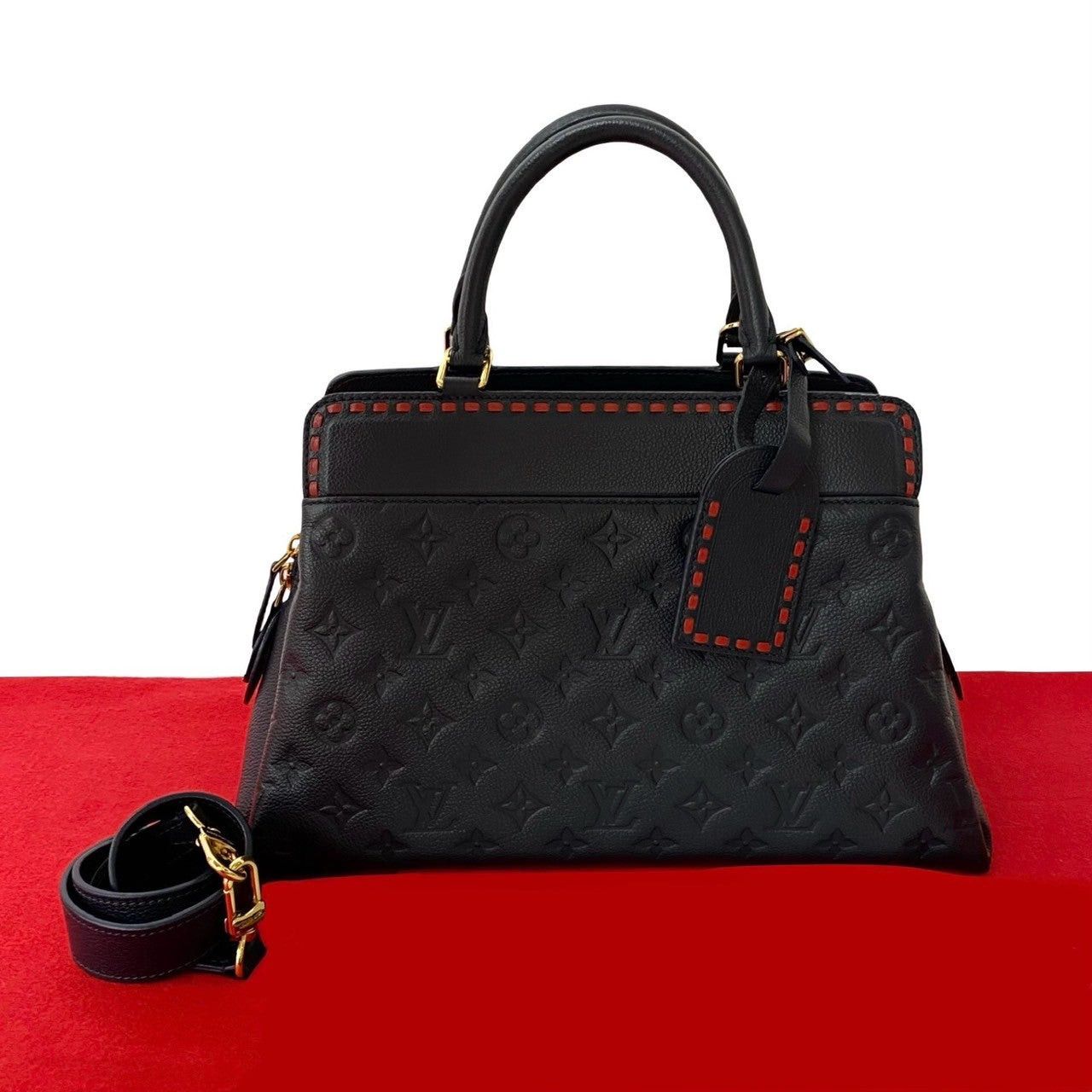 Louis Vuitton Louis Vuitton Shoulder Bag Blue Leather Size ONE SIZE - 1 Thumbnail