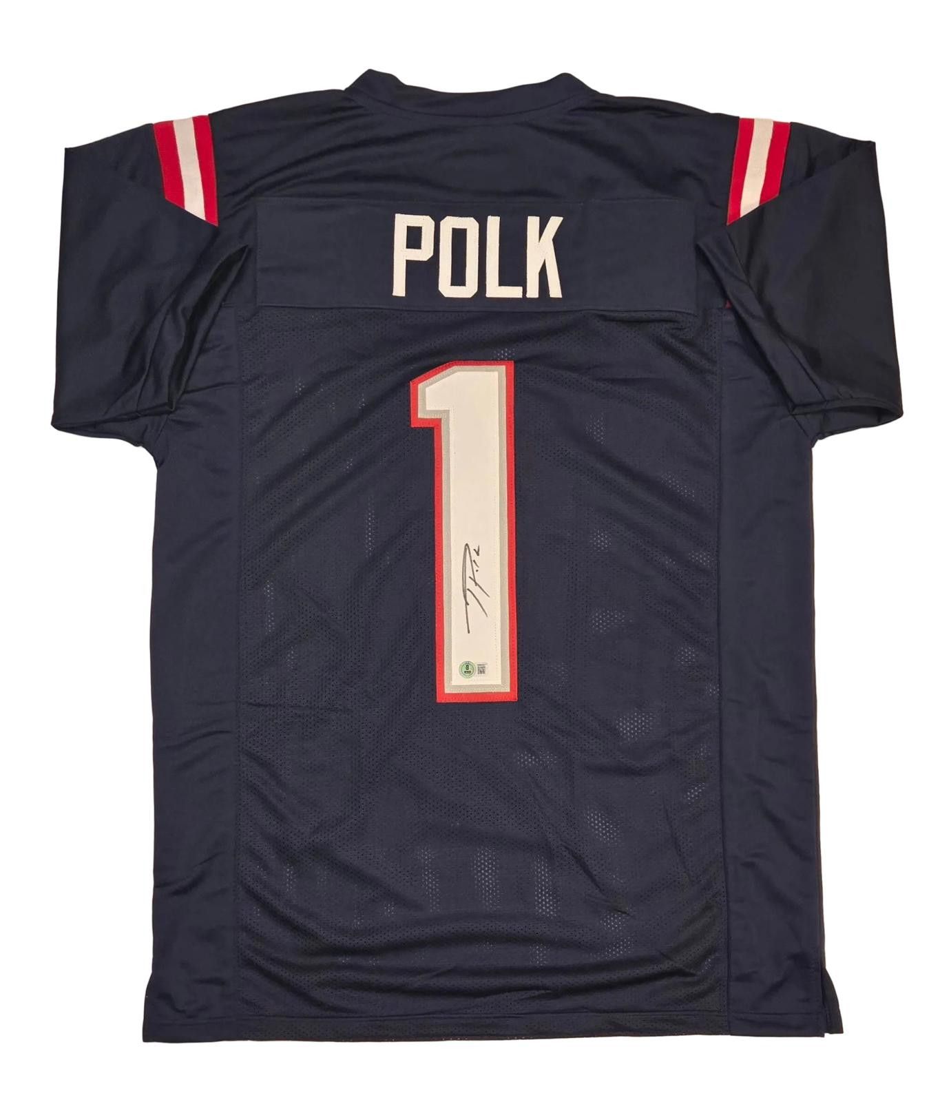 Other Ja'Lynn Polk Autographed Football Jersey Hologram (XL) Size ONE SIZE - 2 Thumbnail
