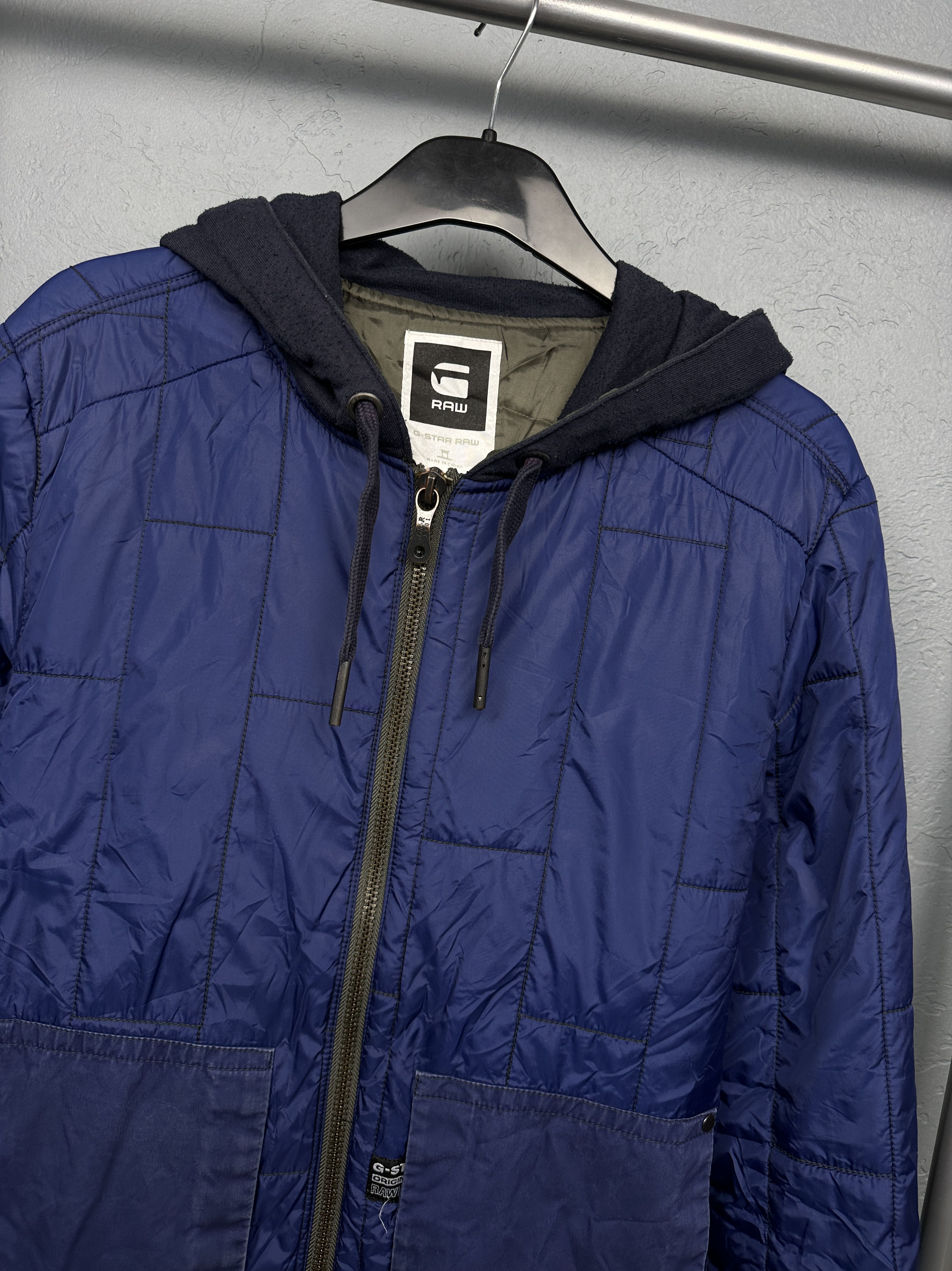 G Star Raw Mens Nylon Stone Jet Overshirt Jacket