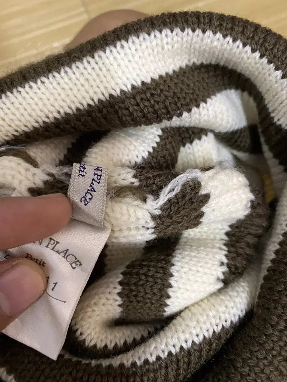 PPFM Peyton Place Stripe Design Rare Beanie Hat Size ONE SIZE - 6 Thumbnail