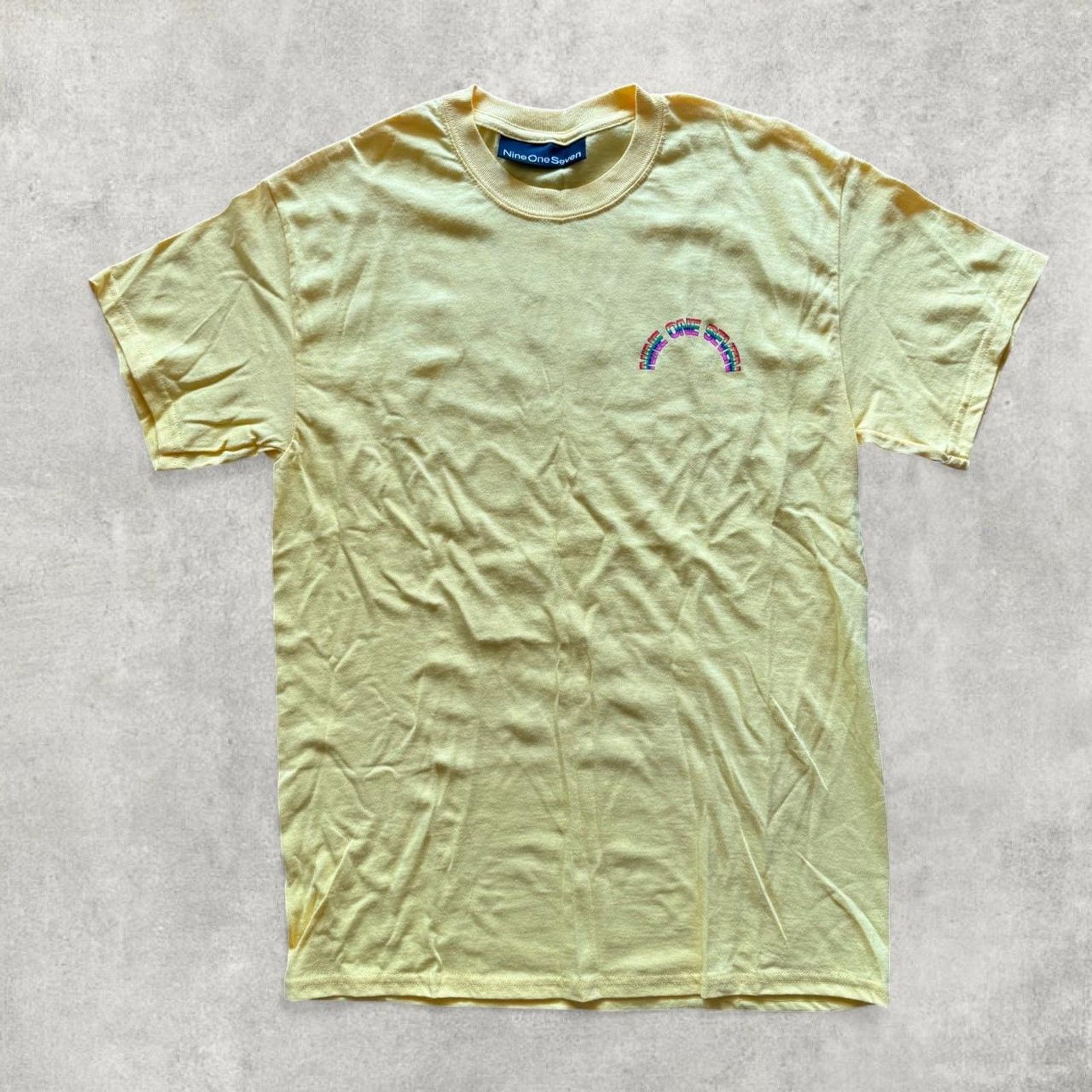 Call Me 917 NWOT Call Me 917 Rainbow Yellow Shirt Size US M / EU 48-50 / 2 - 2 Thumbnail
