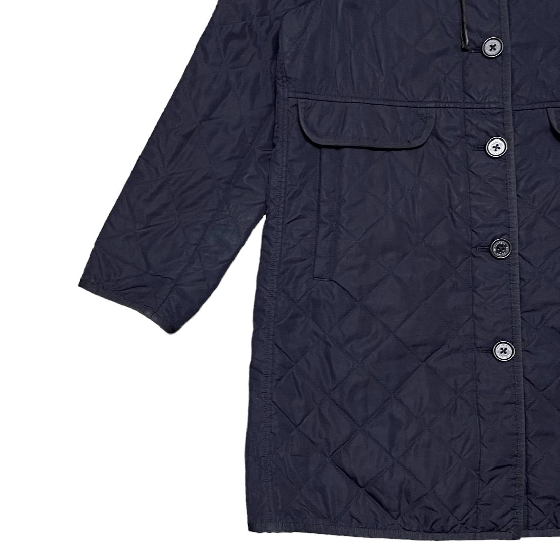 Mackintosh Mackintosh Philosophy Quilted Hooded Jacket Size US S / EU 44-46 / 1 - 3 Thumbnail