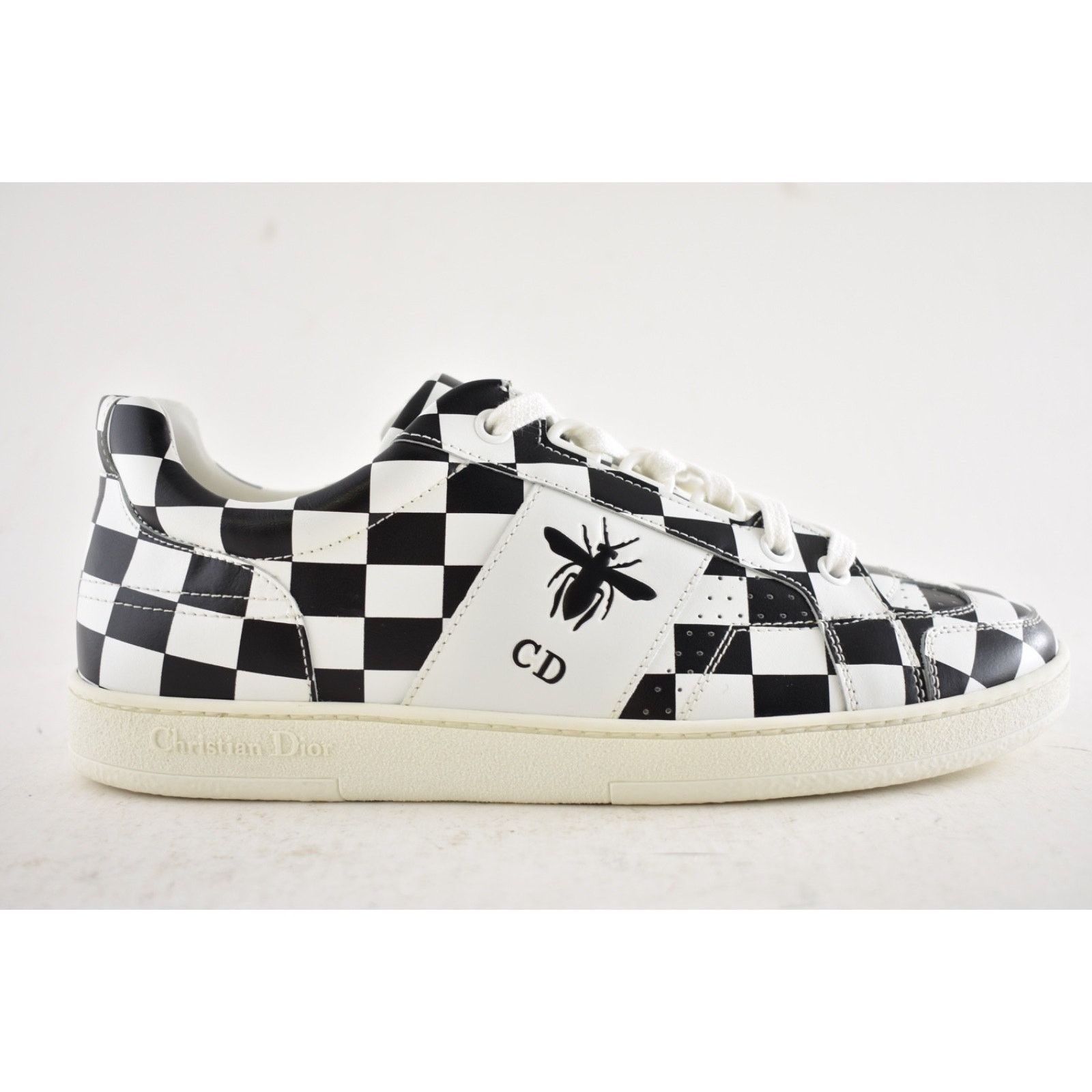 Dior Dior Check Checkered Lace Up Flat Low Top Trainer Sneaker 36 Size US 6 / IT 36 - 2 Thumbnail
