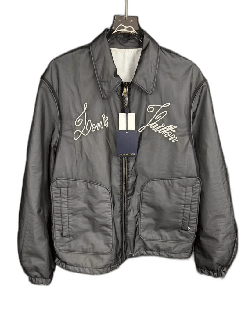 Louis Vuitton Louis Vuitton Gray Mottled Jacket with Tags-yf Size US L / EU 52-54 / 3 - 1 Thumbnail