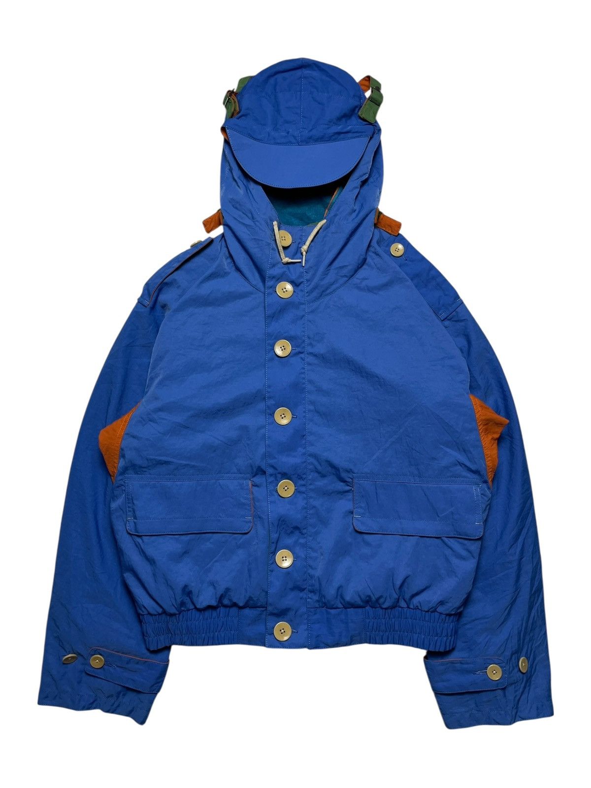 BIGI 1990’sMens Bigi - Riri Zip Survival Technical Outdoor Jacket Size US XL / EU 56 / 4 - 1 Thumbnail