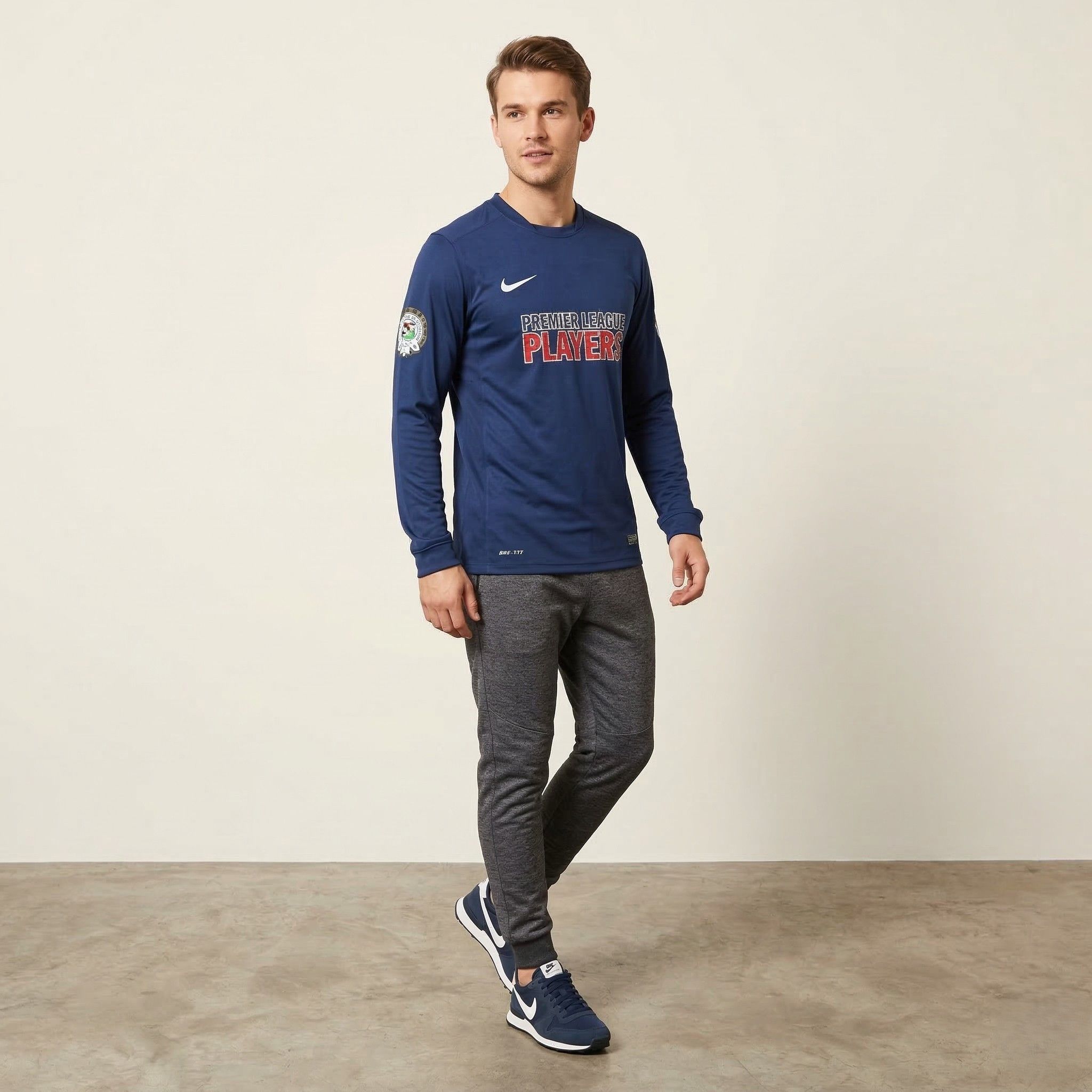 Nike Nike Men S Shirt Navy Premier League Players Top 0218 Size US S / EU 44-46 / 1 - 1 Thumbnail