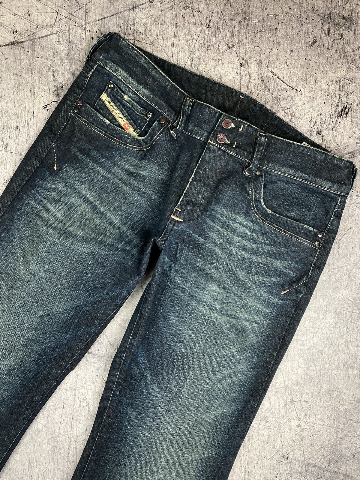 Diesel × Vintage Vintage Y2K Diesel Denim Jeans Size W32 Size 32" / US 10 / IT 46 - 8 Thumbnail