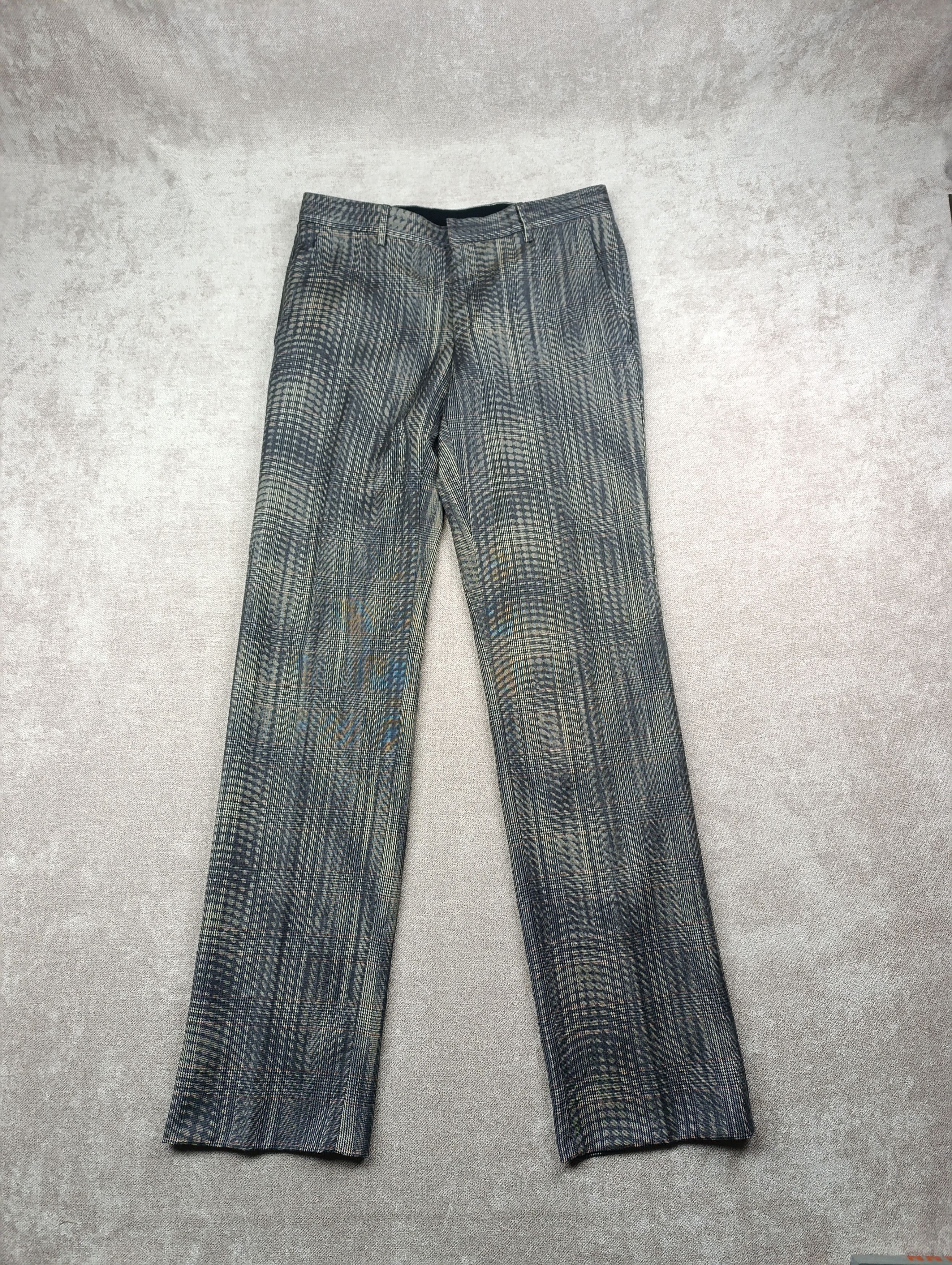 Etro Etro Mens Wool Trousers Size 48 Made In Italy Size 48R - 3 Thumbnail