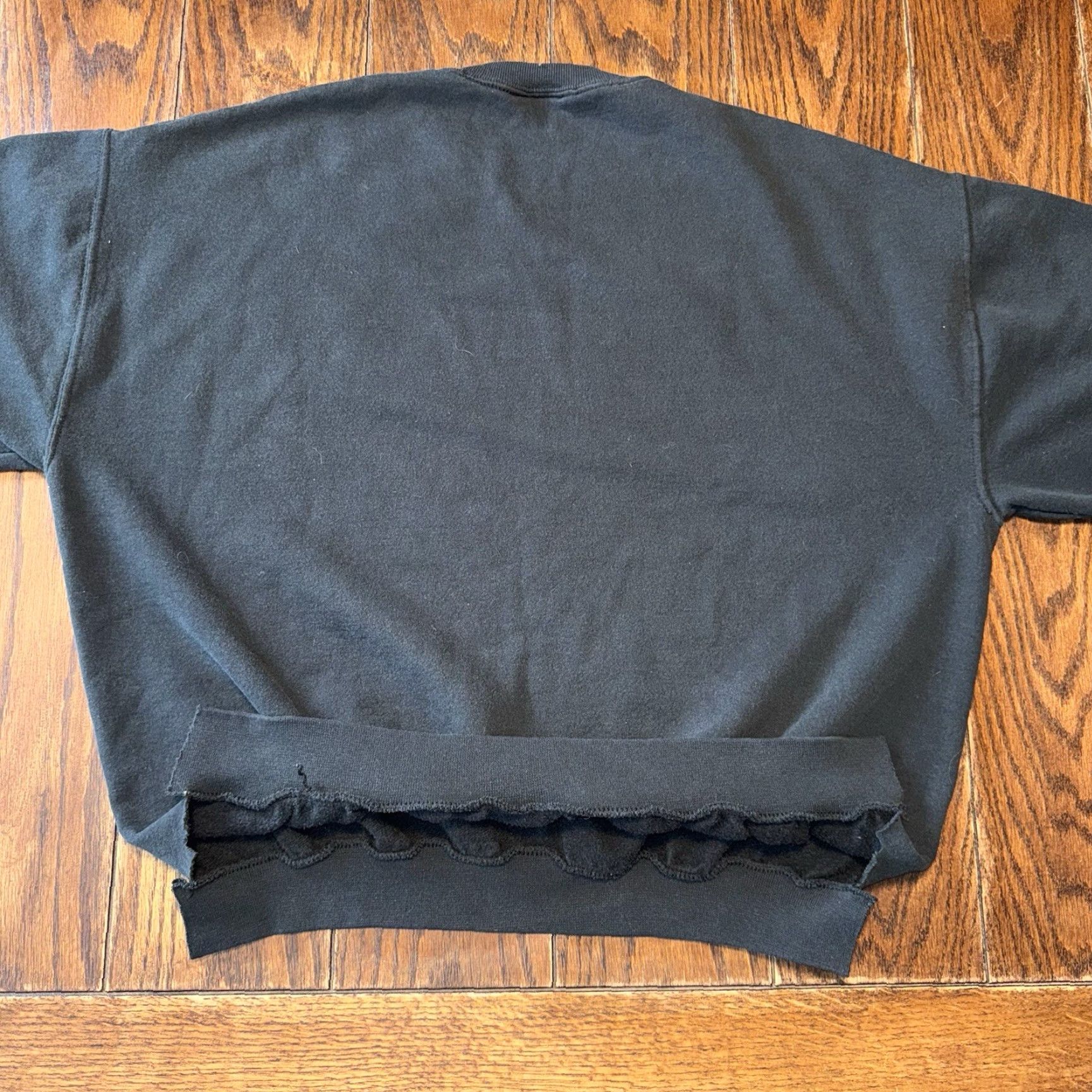 Vintage VTG Wild Oats Natural Marketplace Employee Team Member Crewneck Sweatshirt Large Mens Black Graphic Print Size US L / EU 52-54 / 3 - 8 Thumbnail