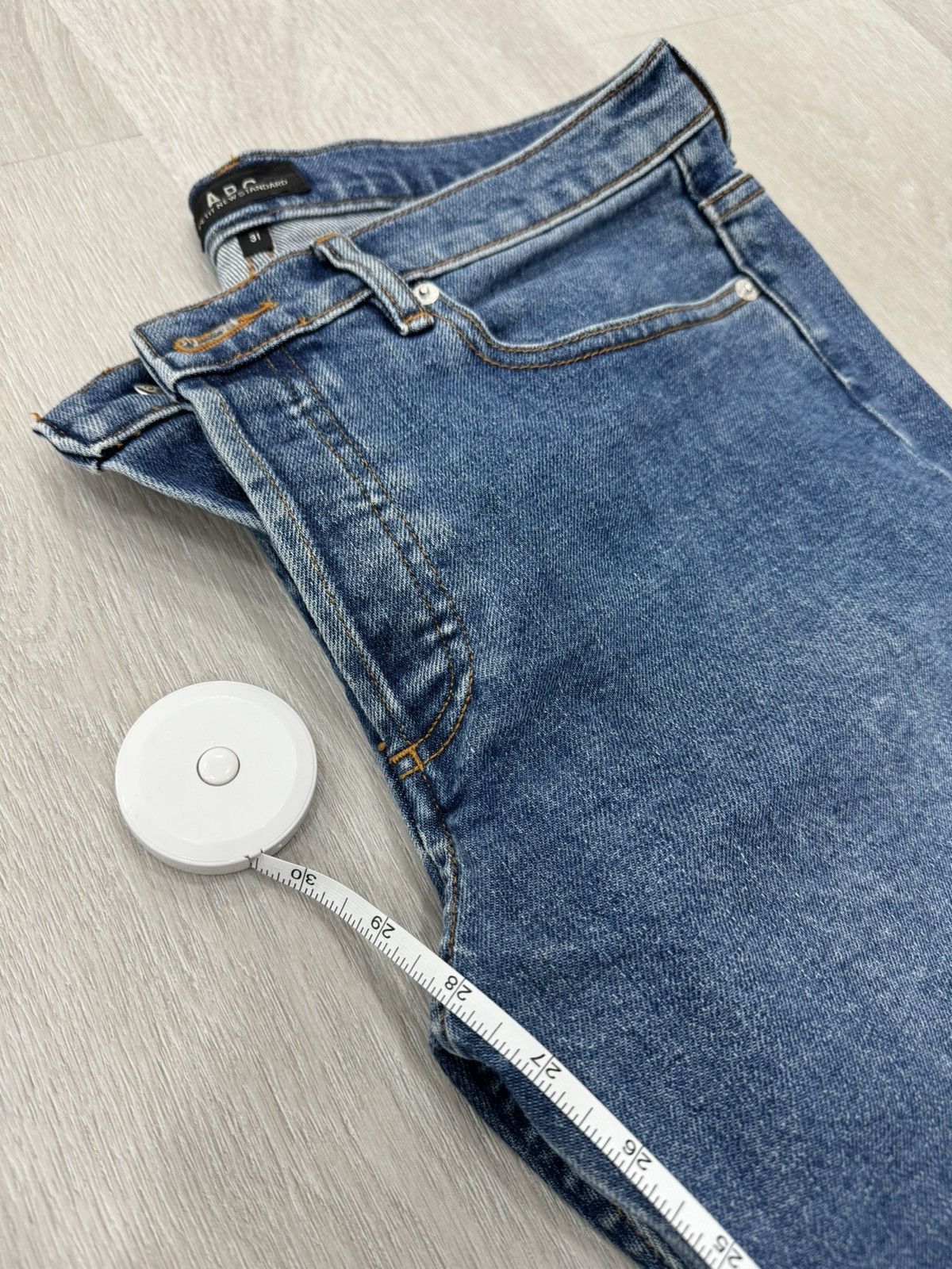 A.P.C. A.P.C. Stonewash Jeans - Size 31 Size US 31 - 4 Thumbnail