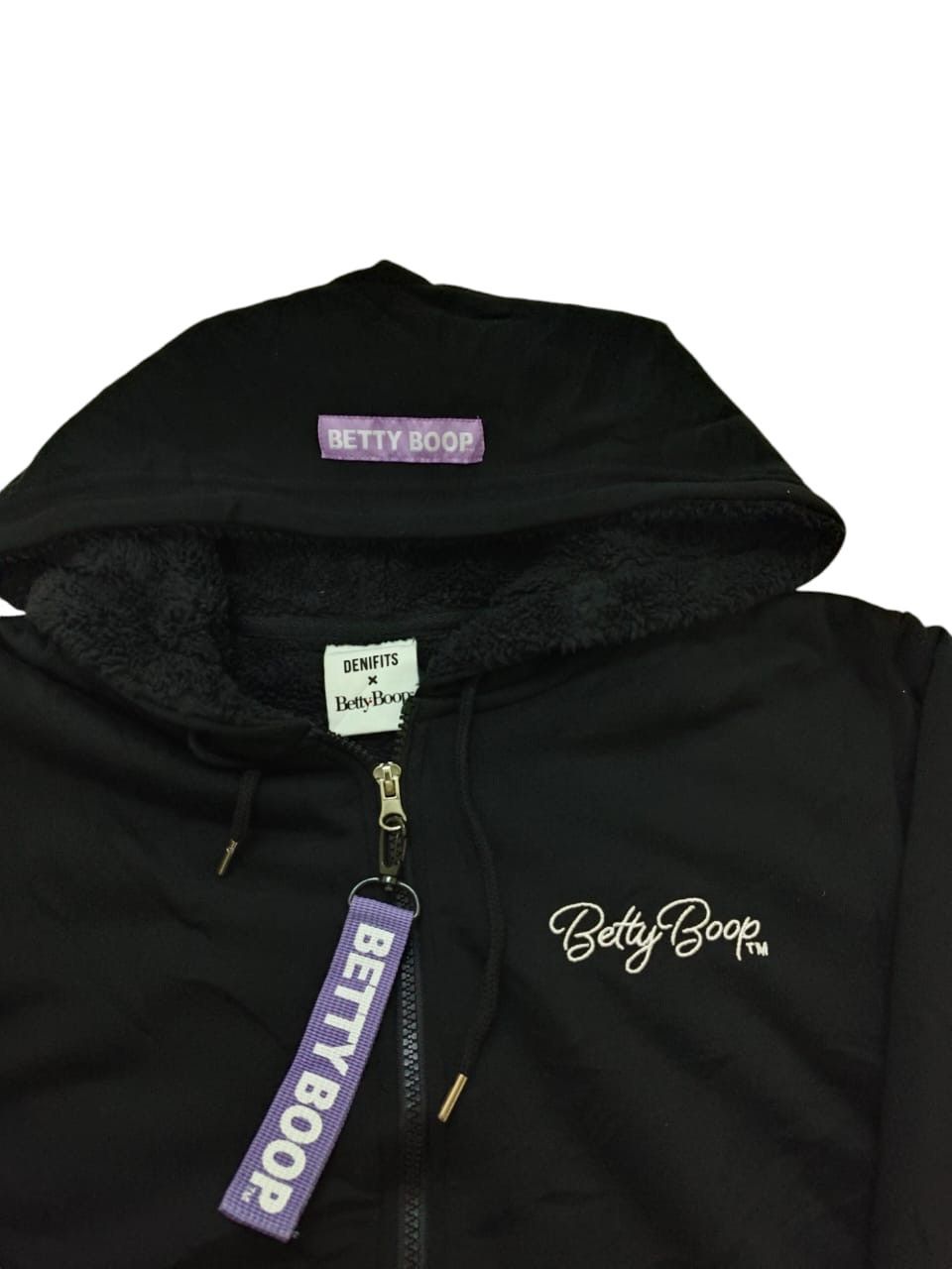 Japanese Brand Betty Boop X Denifits Hoodie Size M / US 6-8 / IT 42-44 - 6 Thumbnail