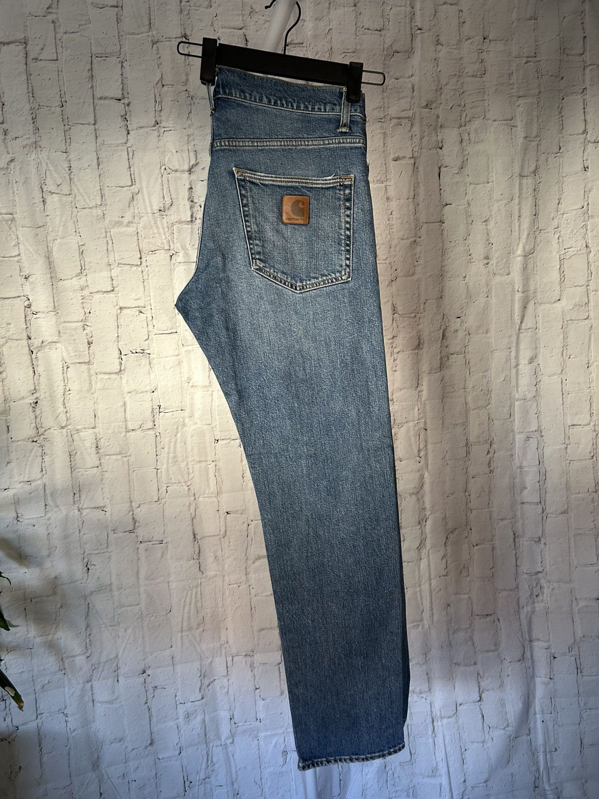 Carhartt Carhartt WIP Blue Denim Jeans – Size 33/32 Size US 33 - 9 Thumbnail