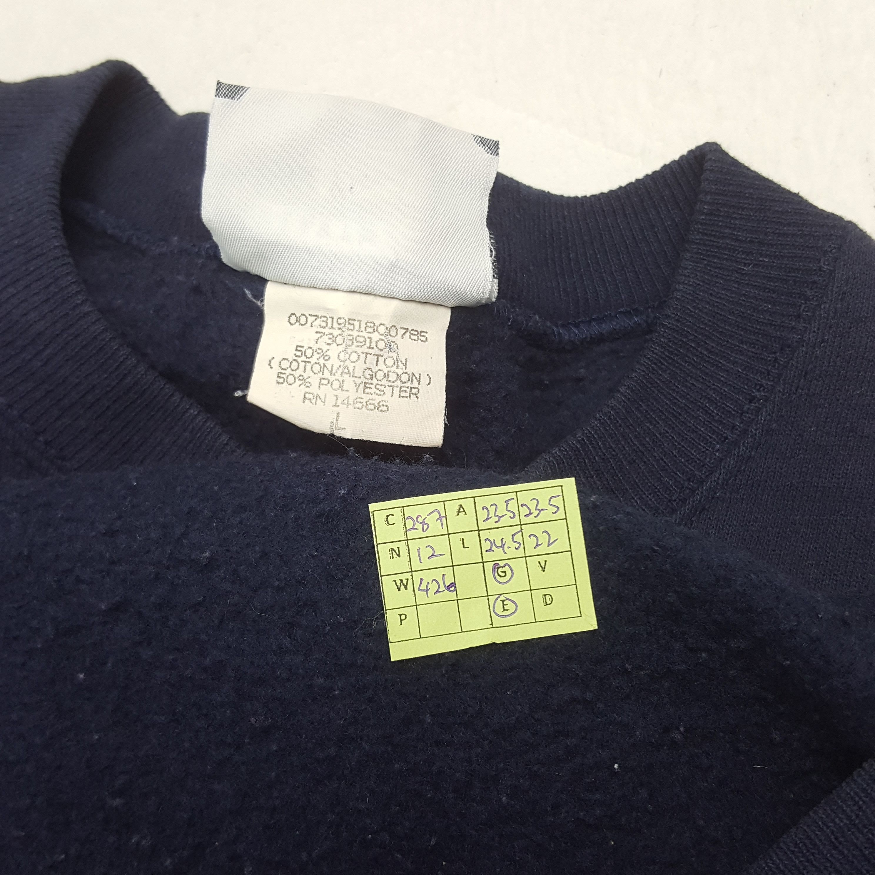 Lee × MLB × Vintage Vintage Cheveland Indians Baseball Team Sweatshirt C287N12 Size US L / EU 52-54 / 3 - 7 Thumbnail