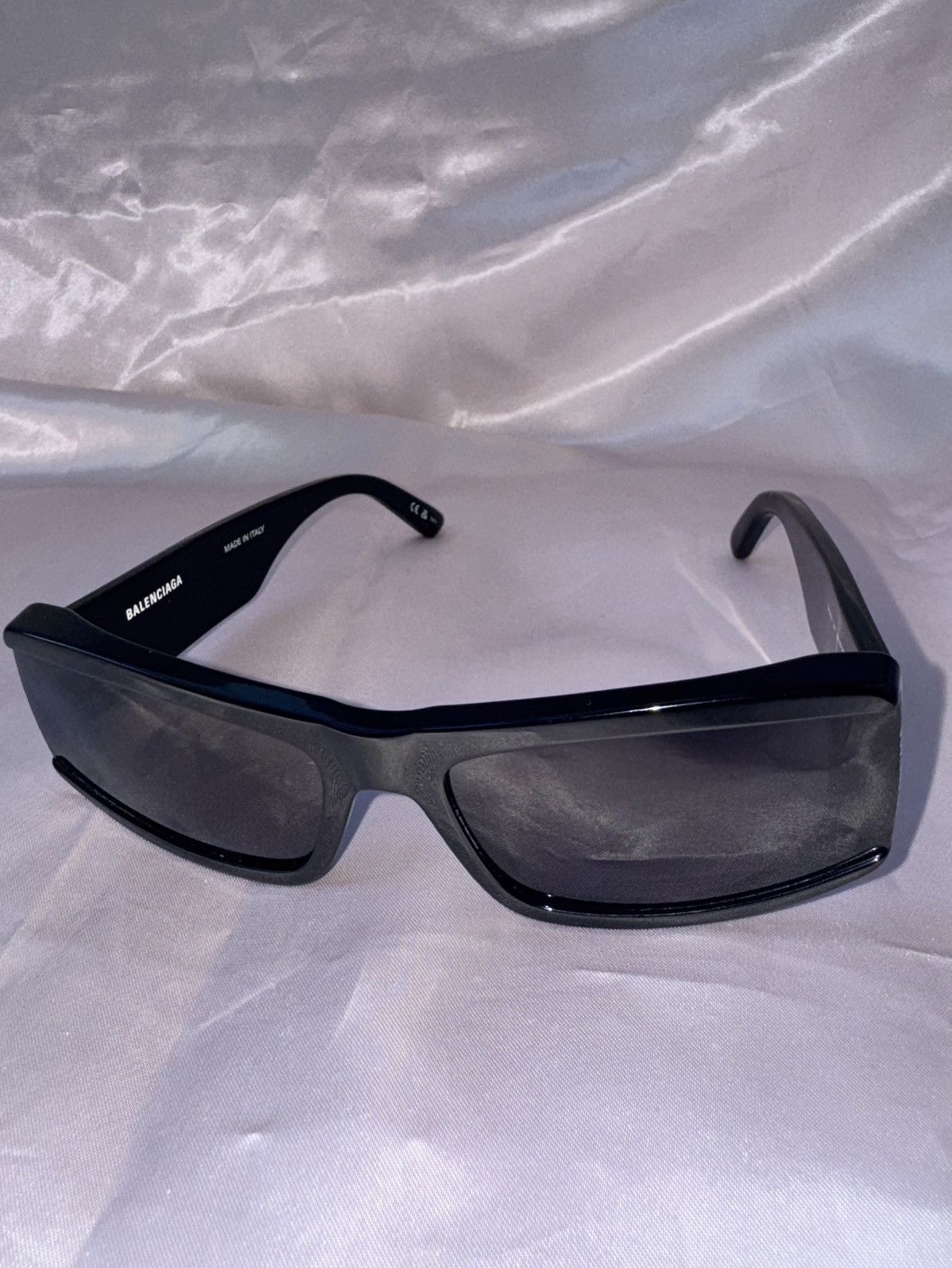 Balenciaga BB0301S Square Tinted Sunglasses Black
