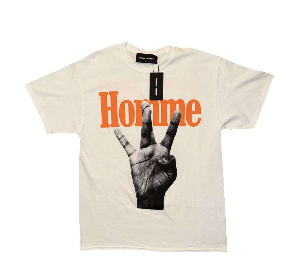 Homme + Femme La Homme Femme Twisted Fingers Tee Size XL Size US XL / EU 56 / 4 - 1 Thumbnail