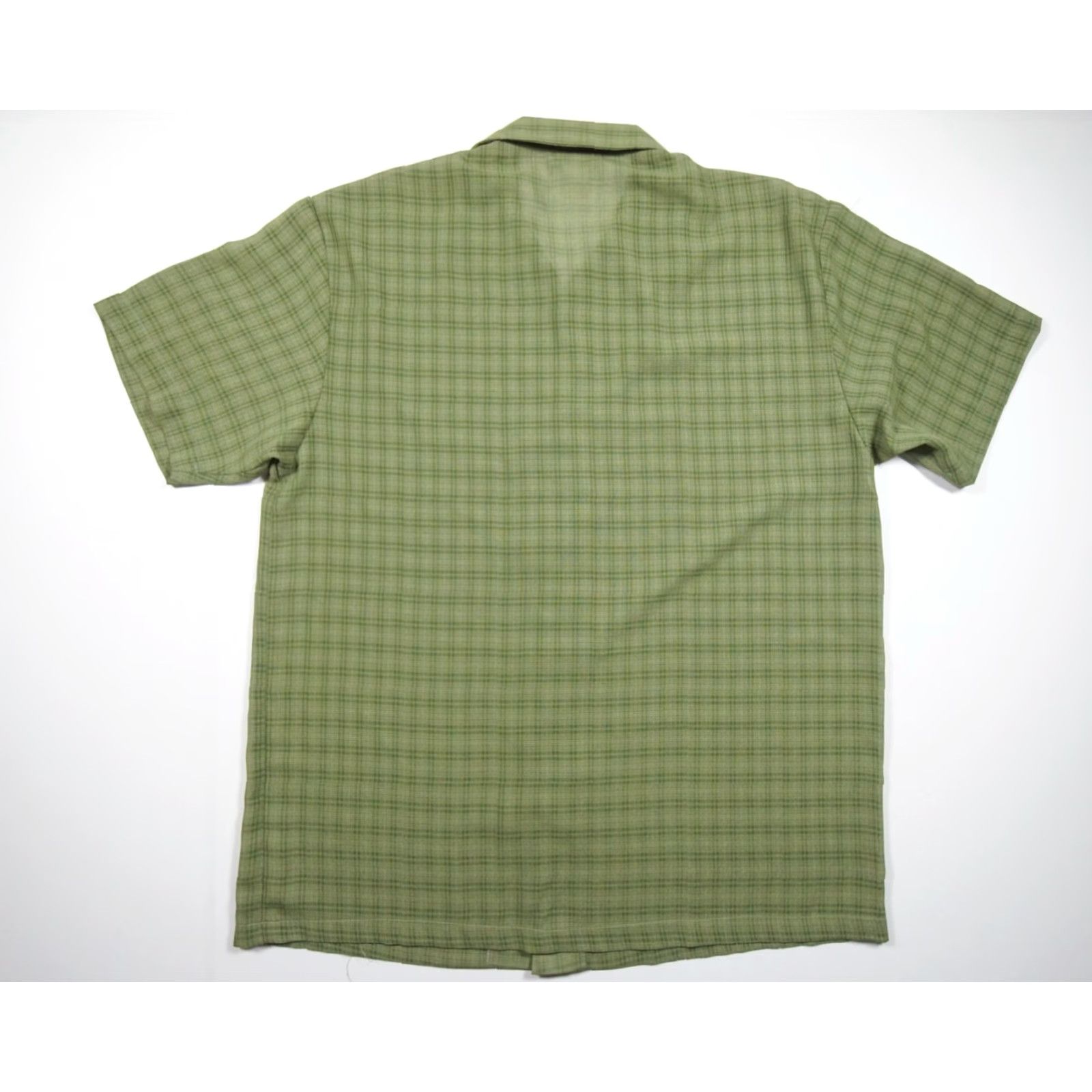 Vintage VINTAGE Solo Semore Shirt Men Large Green Button Down 90s Y2K Skate Rave Chicano Men Size US L / EU 52-54 / 3 - 6 Thumbnail