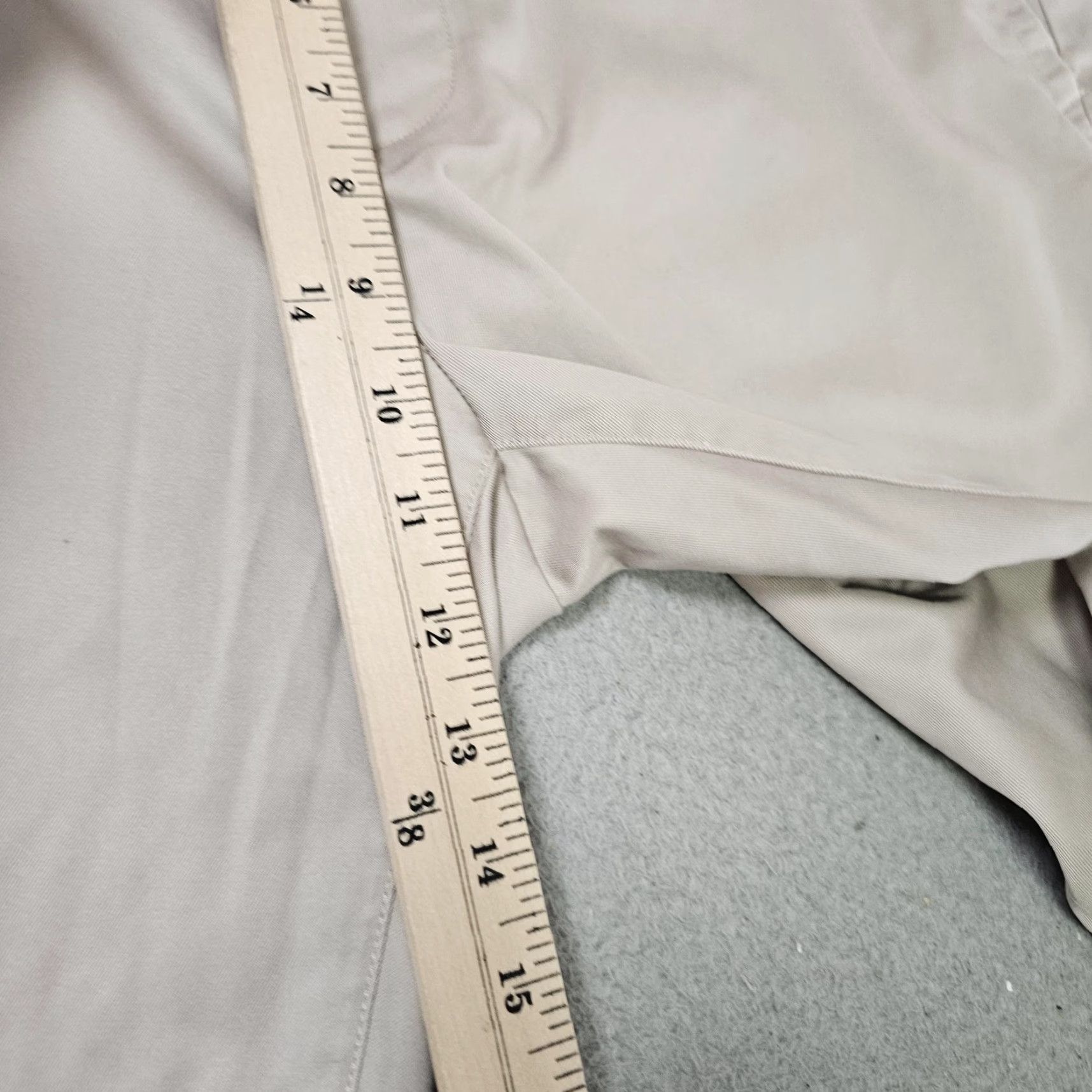 Bonobos Bonobos Pants Mens 33x34 Chino Slim Fit Beige Casual Business Flat Front Stretch Size US 33 - 5 Thumbnail