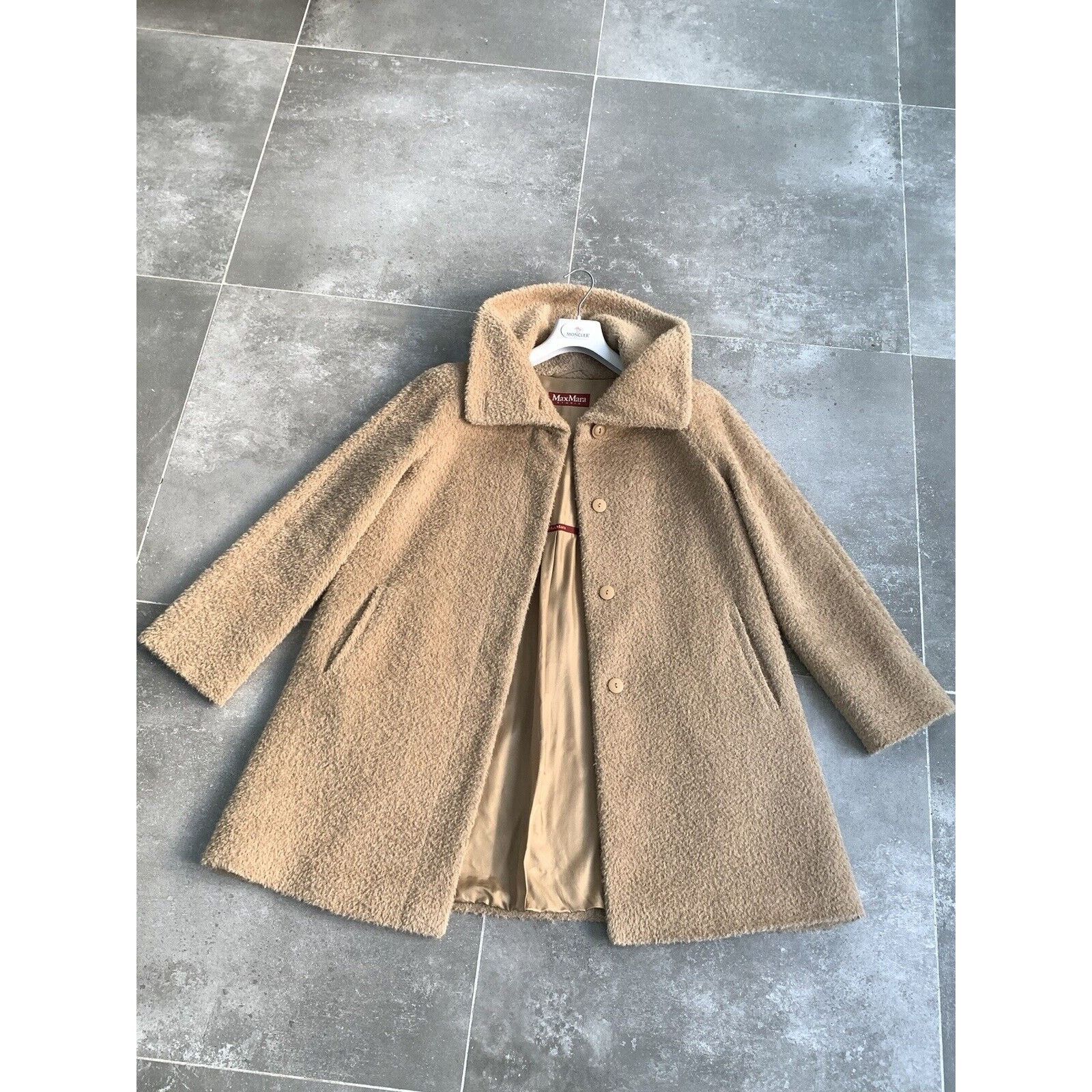 Max Mara Buy Teddy Coat Uk Women's MAX MARA TEDDY ALPACA Trench - Main Image
