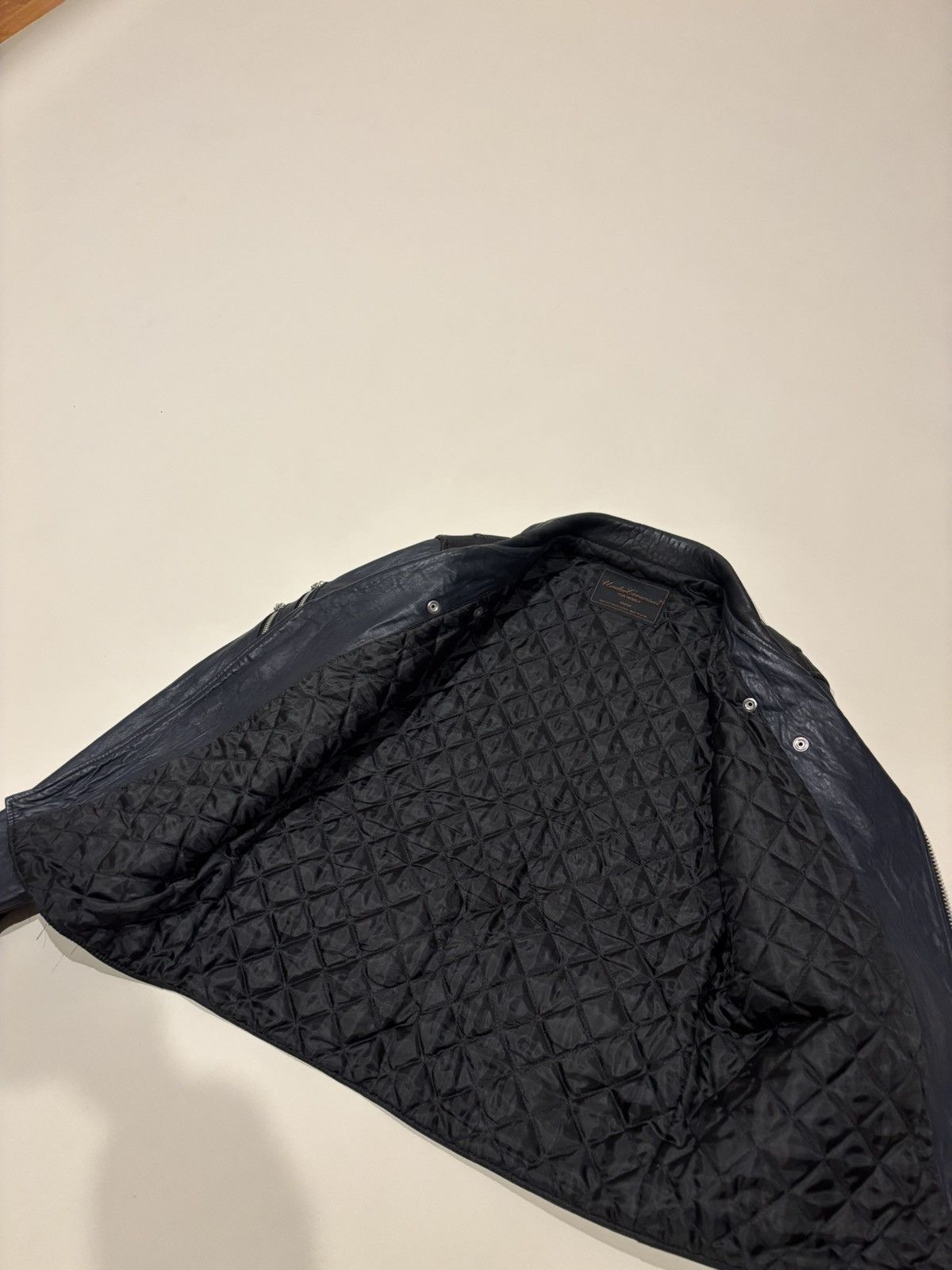 Undercover Undercover AW03 ‘Paper Doll’ Sheepskin Riders Leather Jacket Size US M / EU 48-50 / 2 - 11 Thumbnail