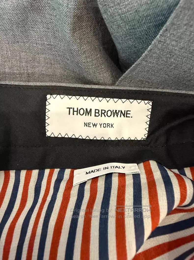 Thom Browne Thom Browne Grey Pleated Skirt Size 26" / US 2 / IT 38 - 6 Thumbnail