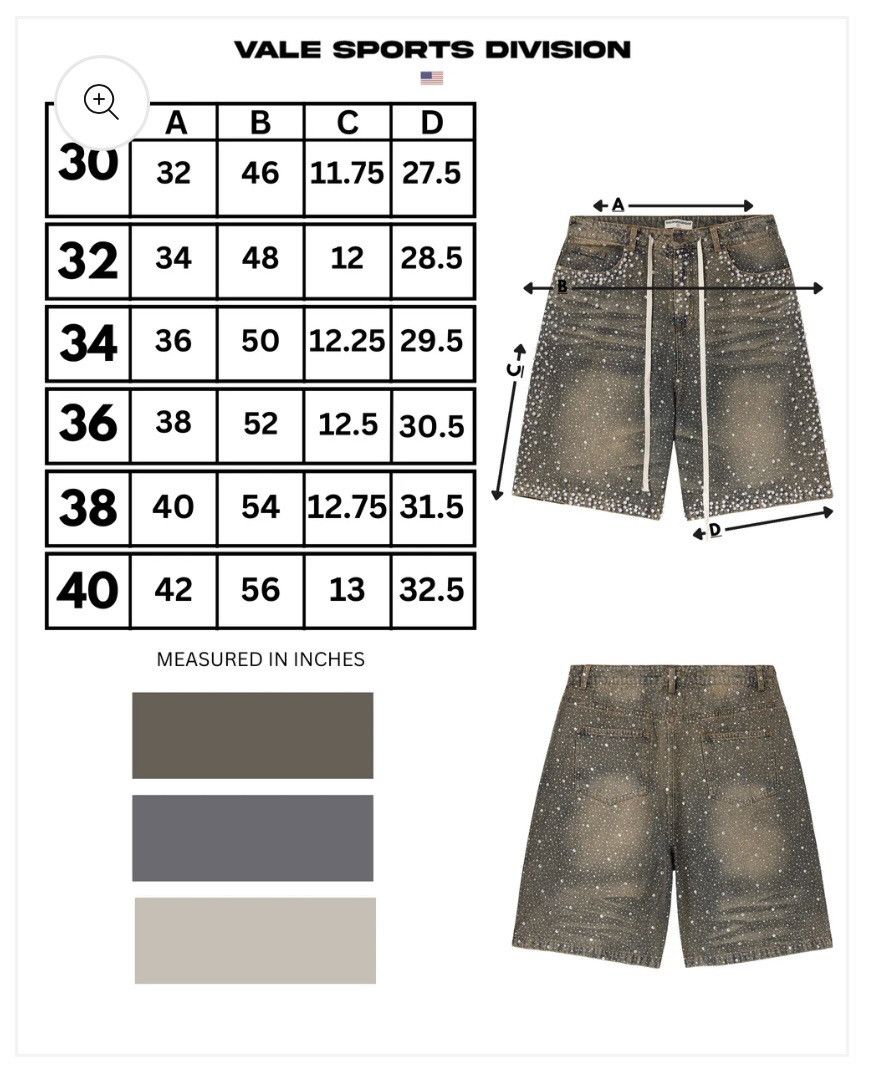 Vale Vale Tan Sandstorm Crystal Jean Shorts Size 36 Size US 36 / EU 52 - 16 Thumbnail