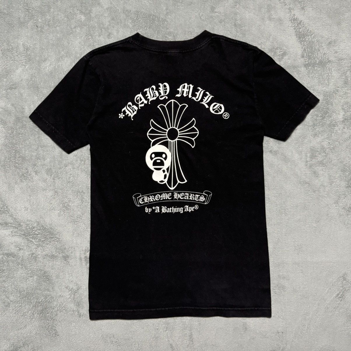 BAPE × Chrome Hearts Milo T-shirt a bathing ape NIGO White