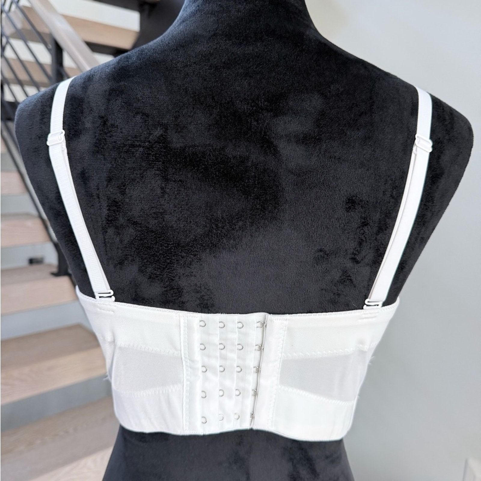 Other New Y2K Elegant White Pearl-Embellished Women's Corset S Size S / US 4 / IT 40 - 8 Thumbnail