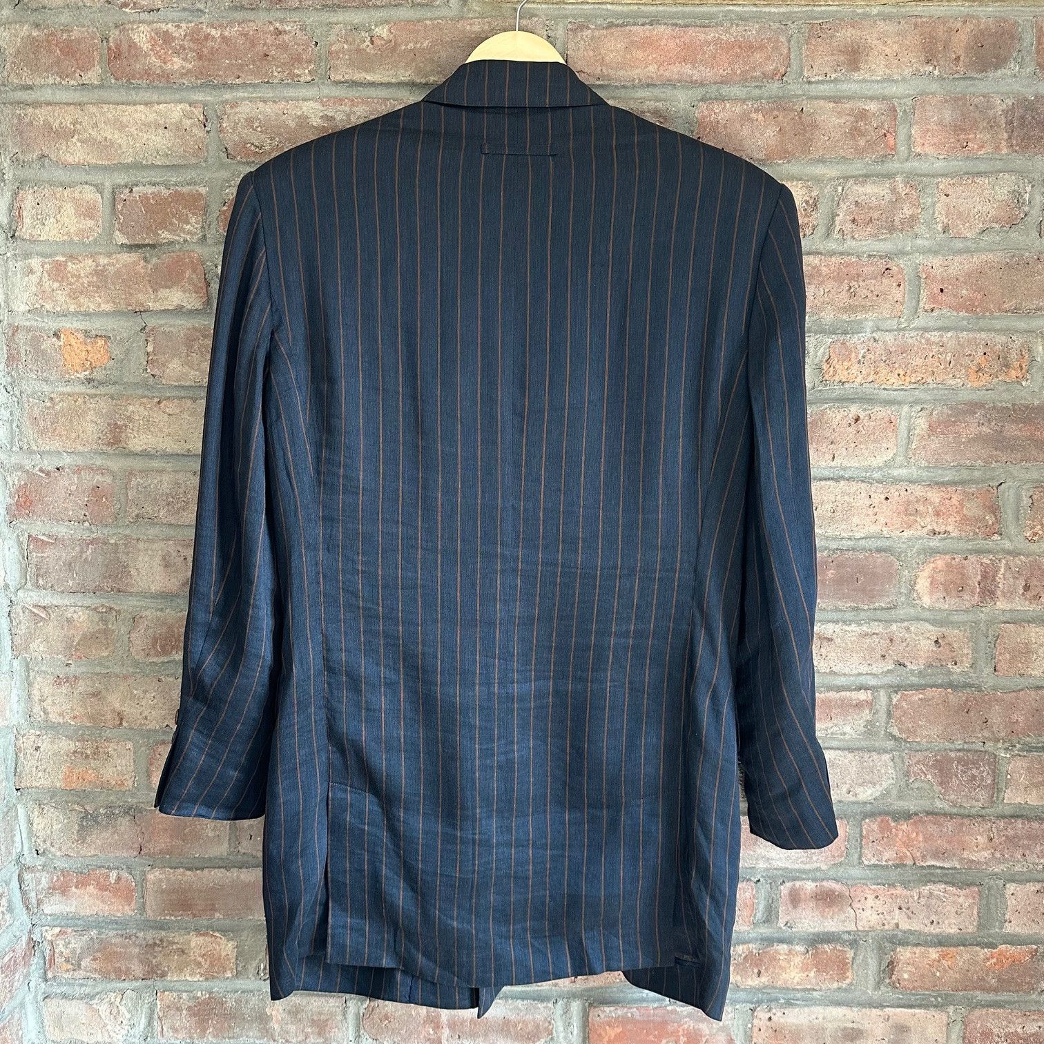 Jean Paul Gaultier Double Breasted Striped Blazer Size US M / EU 48-50 / 2 - 3 Thumbnail