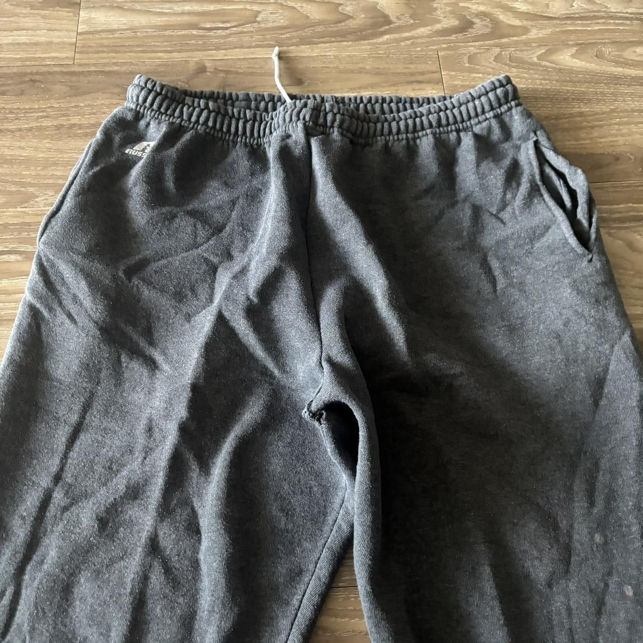 Russell Athletic Crazy Vintage Y2K/2000s Grey Russell Essential Sweatpants! Size XL Size US 36 / EU 52 - 4 Thumbnail
