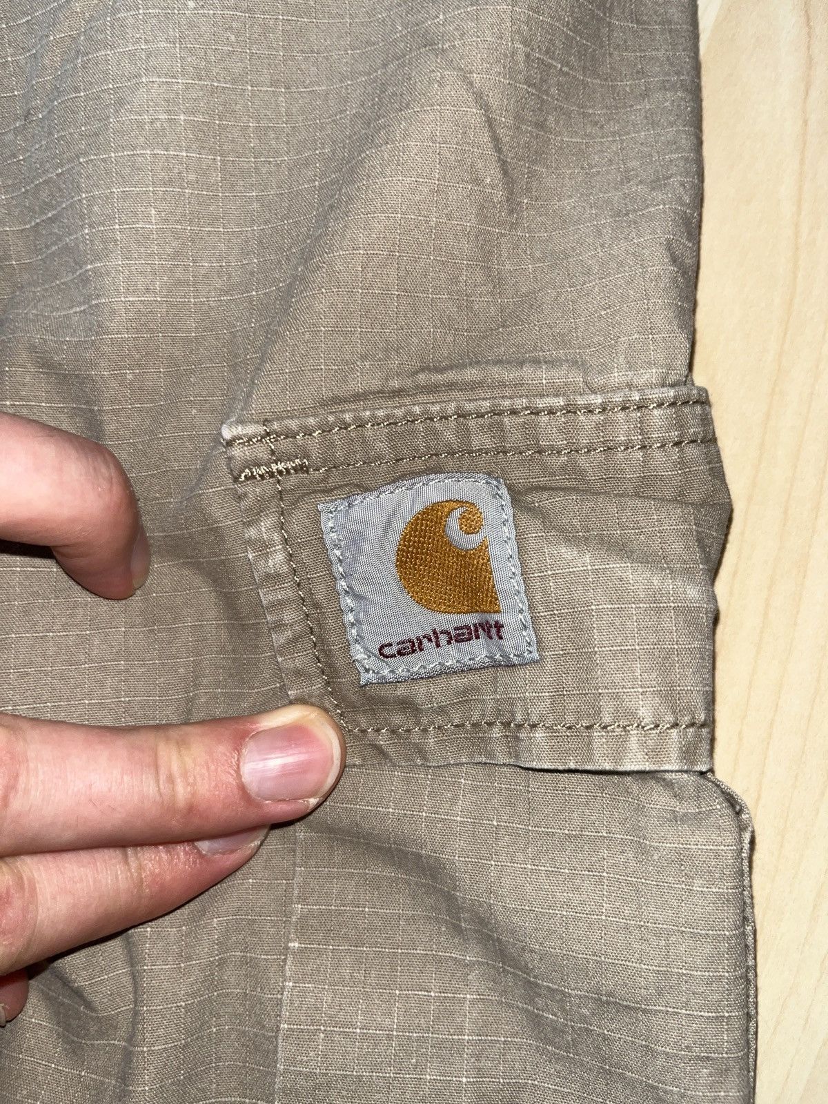 Carhartt × Carhartt Wip Carhartt WIP khaki cargo Size US 30 / EU 46 - 3 Thumbnail