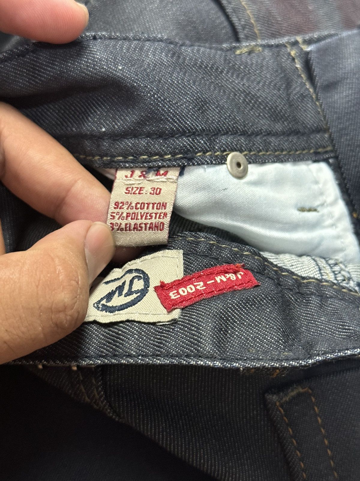 If Six Was Nine × Japanese Brand × Le Grande Bleu (L.G.B.) Flare Denim Pants Buckle Back J&M Size US 29 - 11 Thumbnail