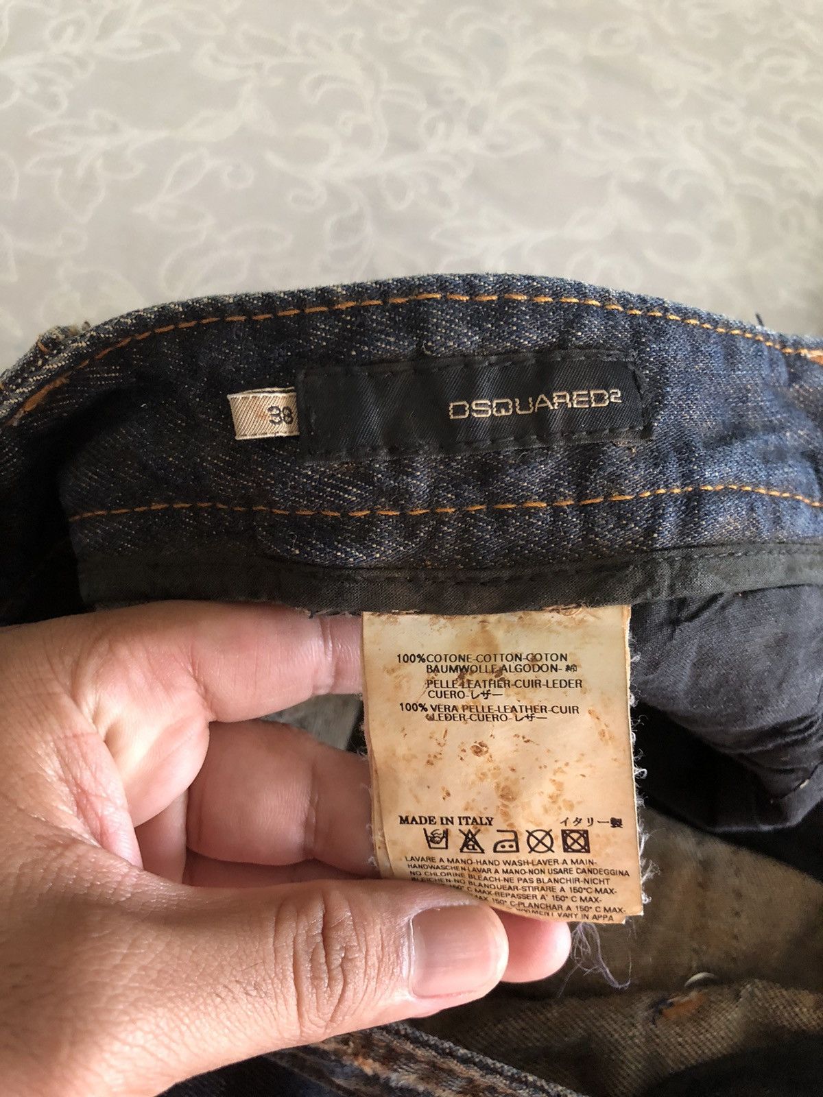 Dsquared2 Rare🔥 Dsquared2 Distressed Flare Denim Jeans Punk Size 26" / US 2 / IT 38 - 14 Thumbnail