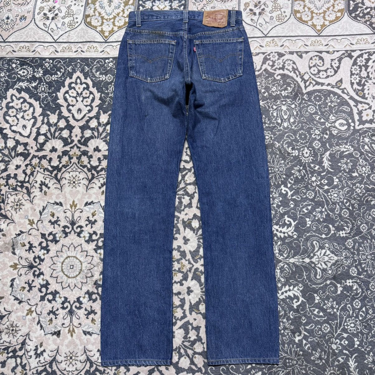 Levi's Vintage 90s Levis 501xx Dark Blue Denim Jeans Size US 29 - 10 Thumbnail